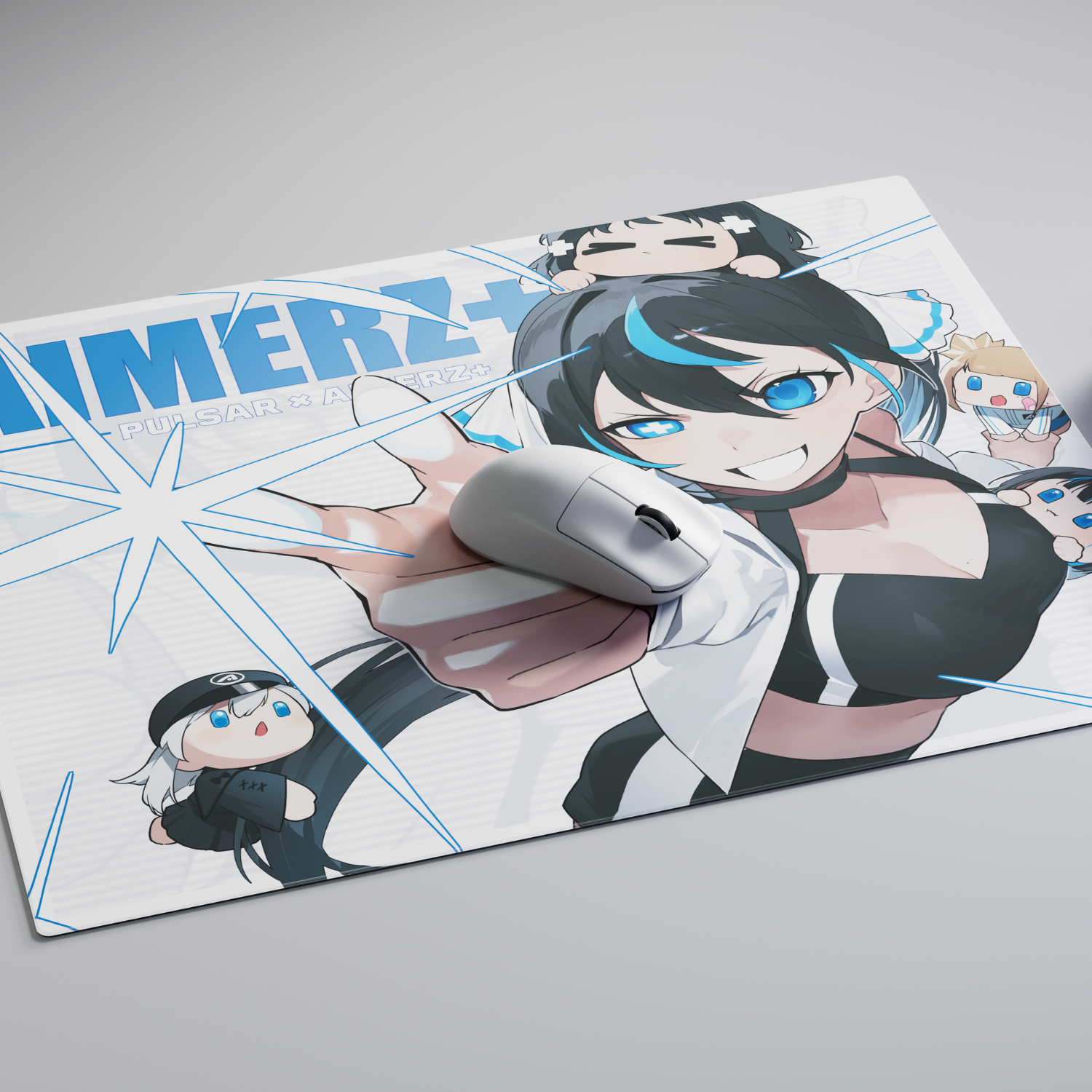Pulsar Superglide v2 Glass 490x420x1.5mm XL Mouse Pad - Aimerz Yui Pulsar Superglide v2 Glass 490x420x1.5mm XL Mouse Pad - Aimerz Yui