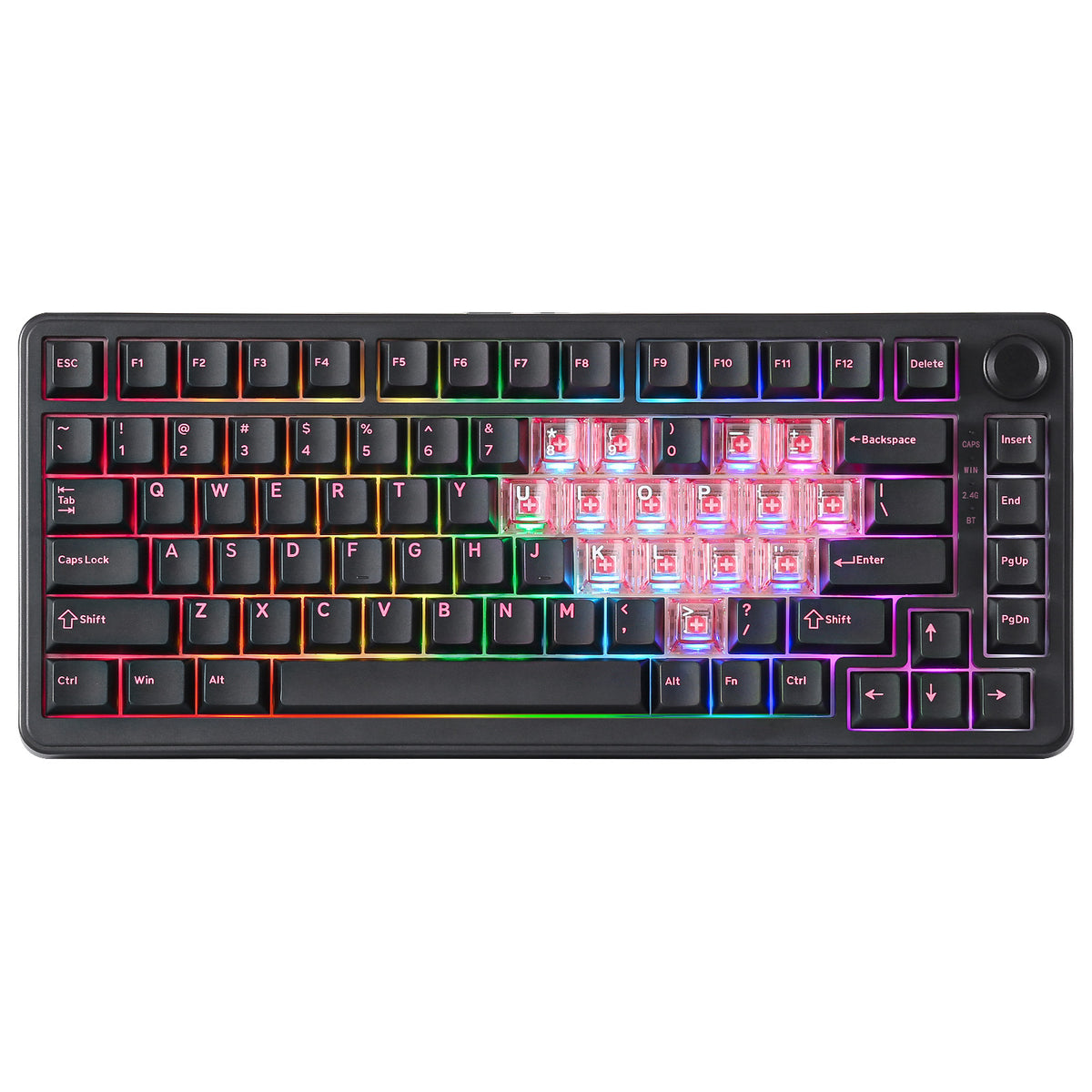 YUNZII B75 Pro Tri-Mode Hot-Swap Wireless Mechanical Keyboard