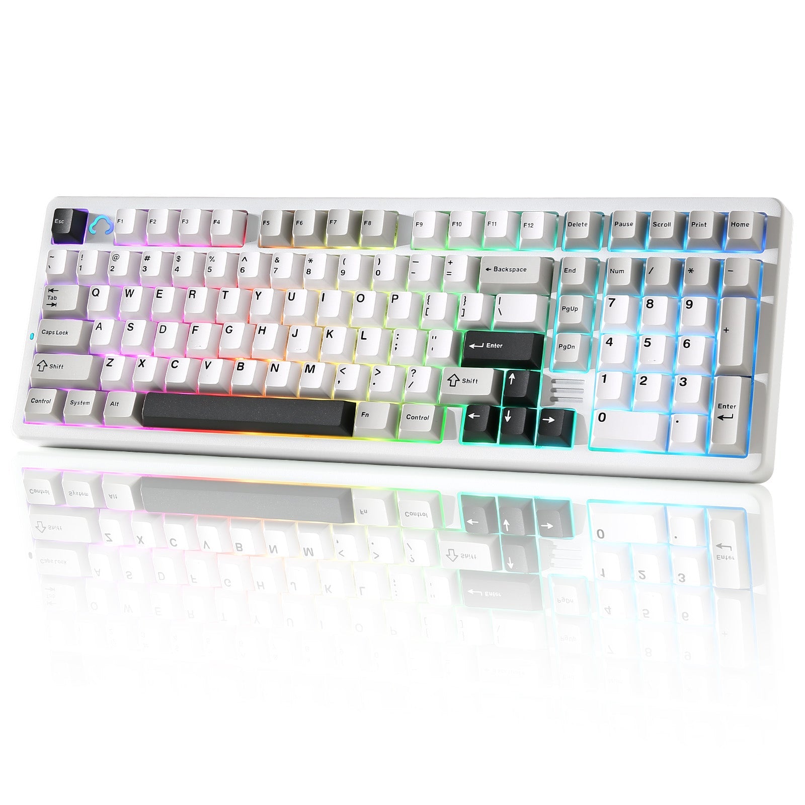 YUNZII AL98 QMK/VIA Hot-Swap Wireless Aluminum Mechanical Gaming Keyboard