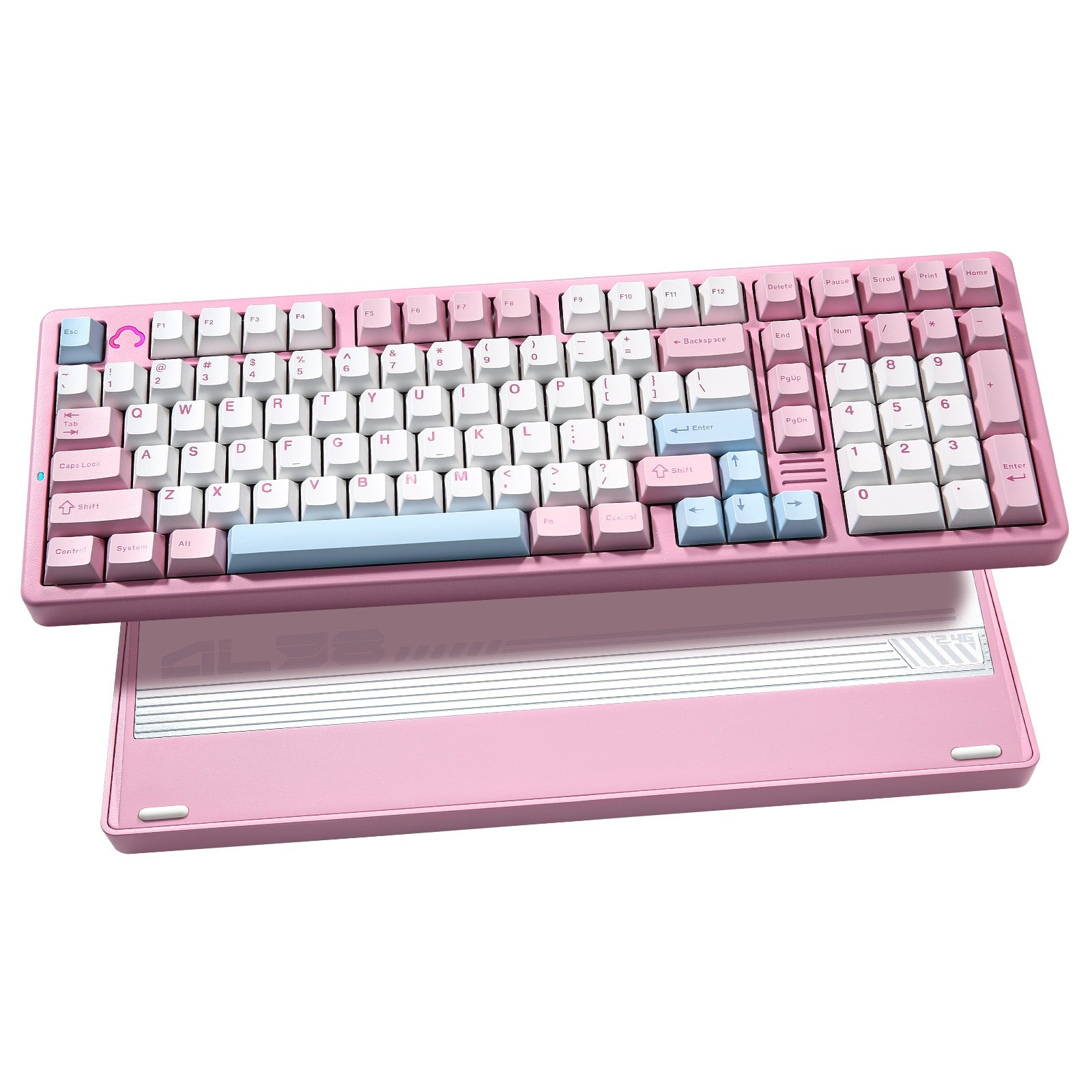 YUNZII AL98 QMK/VIA Hot-Swap Wireless Aluminum Mechanical Gaming Keyboard