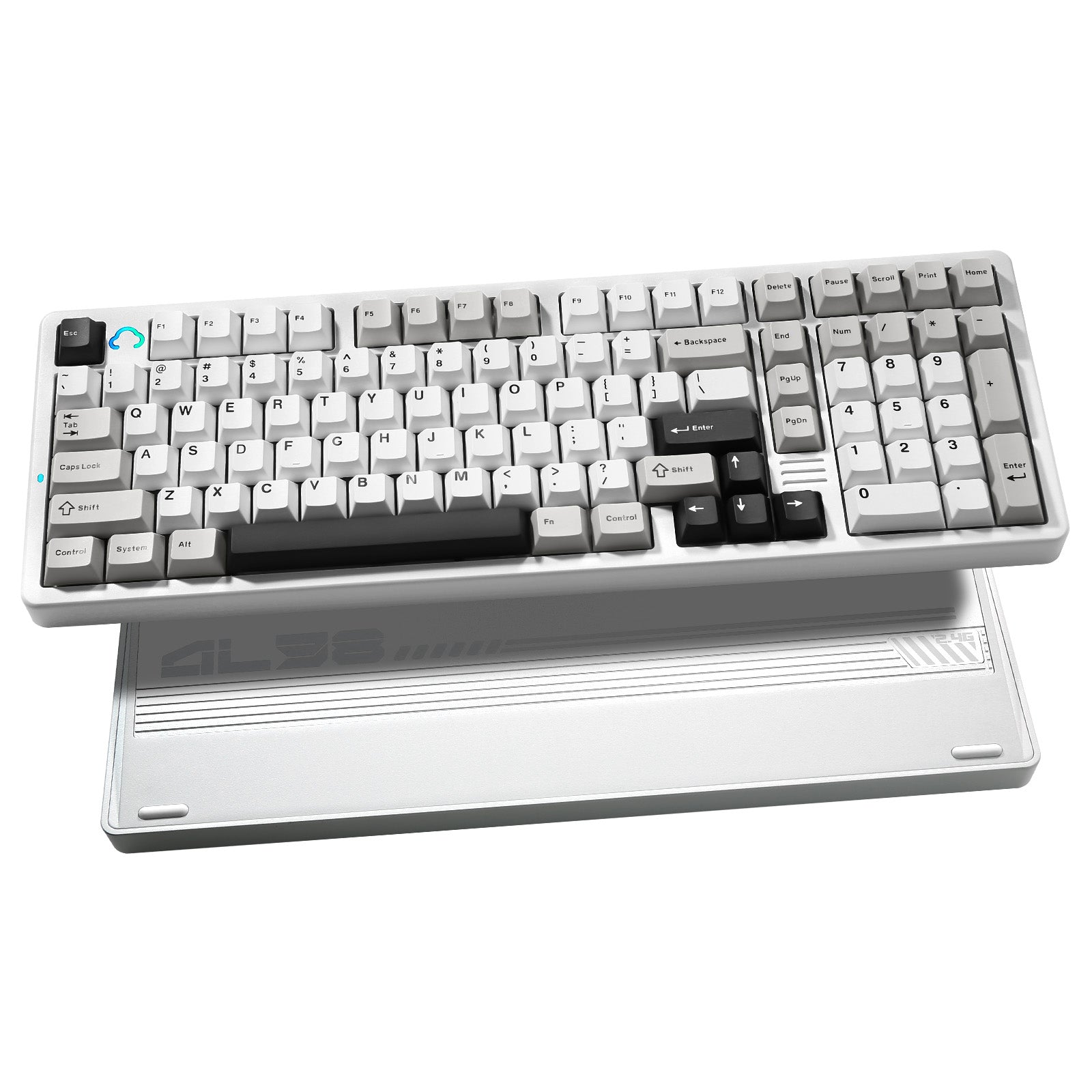 YUNZII AL98 QMK/VIA Hot-Swap Wireless Aluminum Mechanical Gaming Keyboard