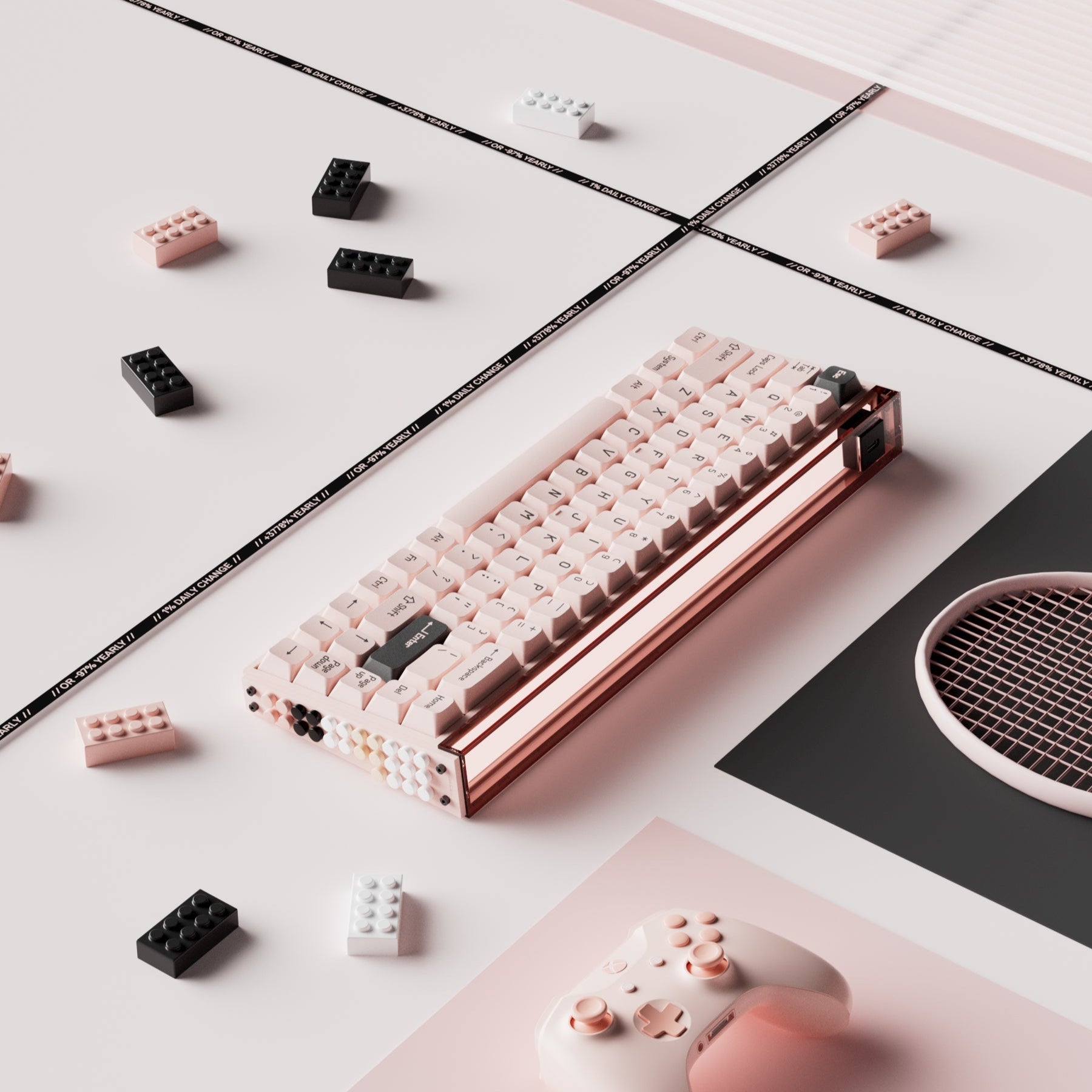 MelGeek MADE68 Pro Magnetic Custom Gaming HE Keyboard