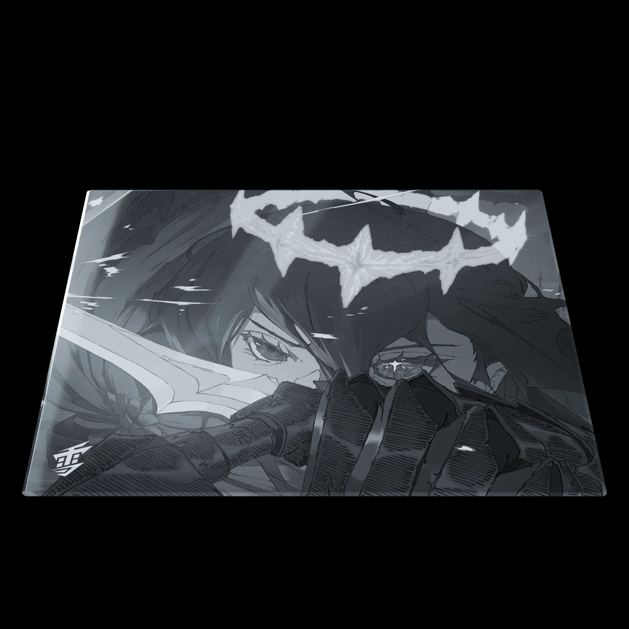 Yuki Aim-Monokuro Glass Mousepad （Pre-Order）