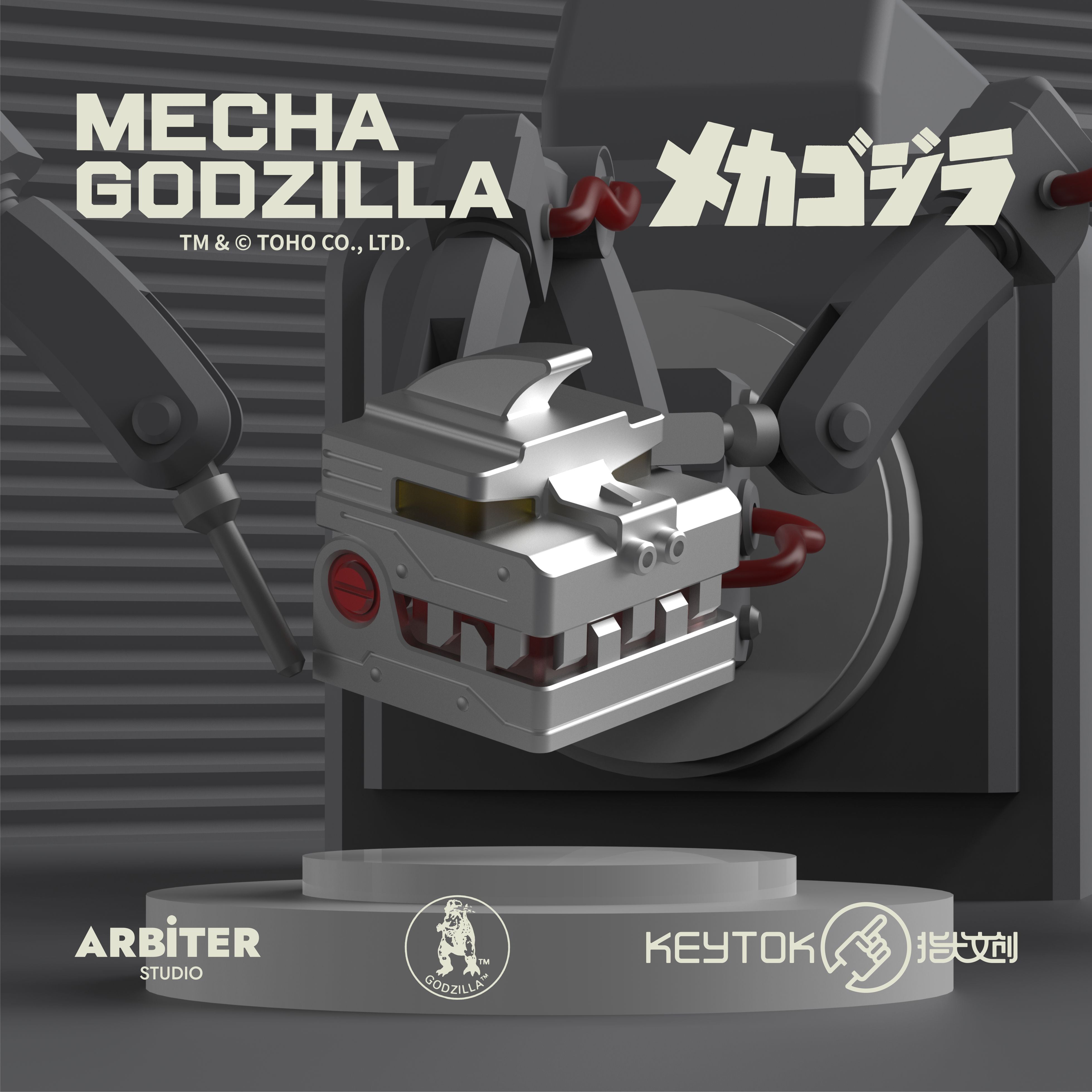Keytok Mecha Godzilla Resin Keycap