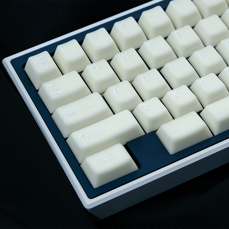 Jade White OEM Profile Double-shot molding PBT Keycap