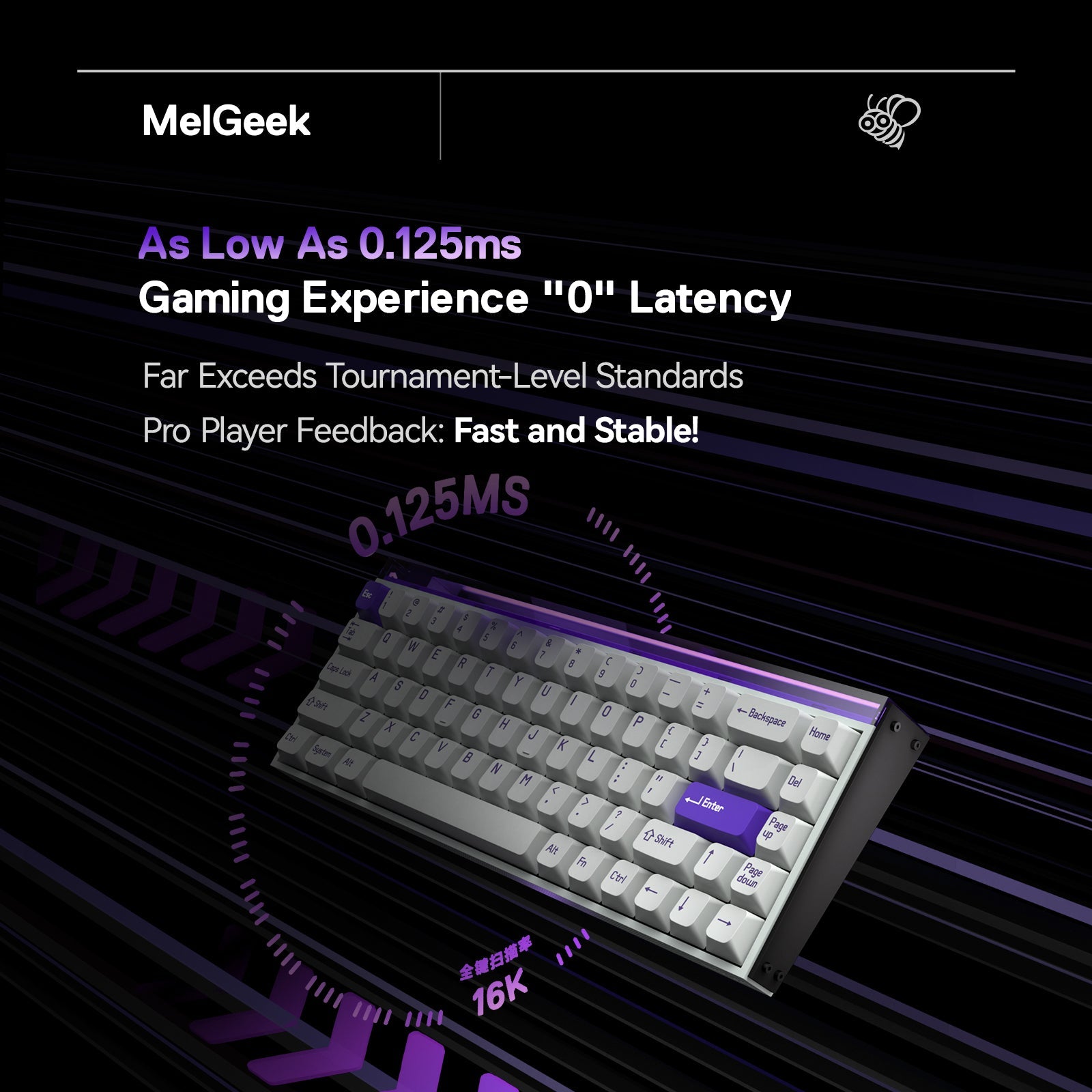 MelGeek MADE68 Pro Magnetic Custom Gaming HE Keyboard