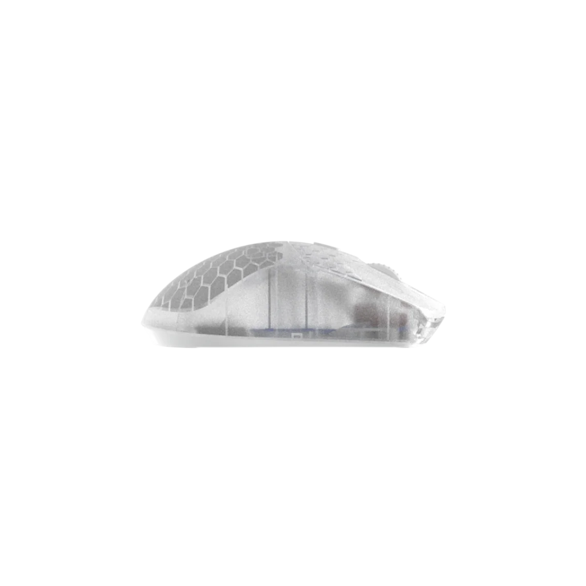 Alternate side view of the G-Wolves HTS Plus 8K Crystal wireless mouse