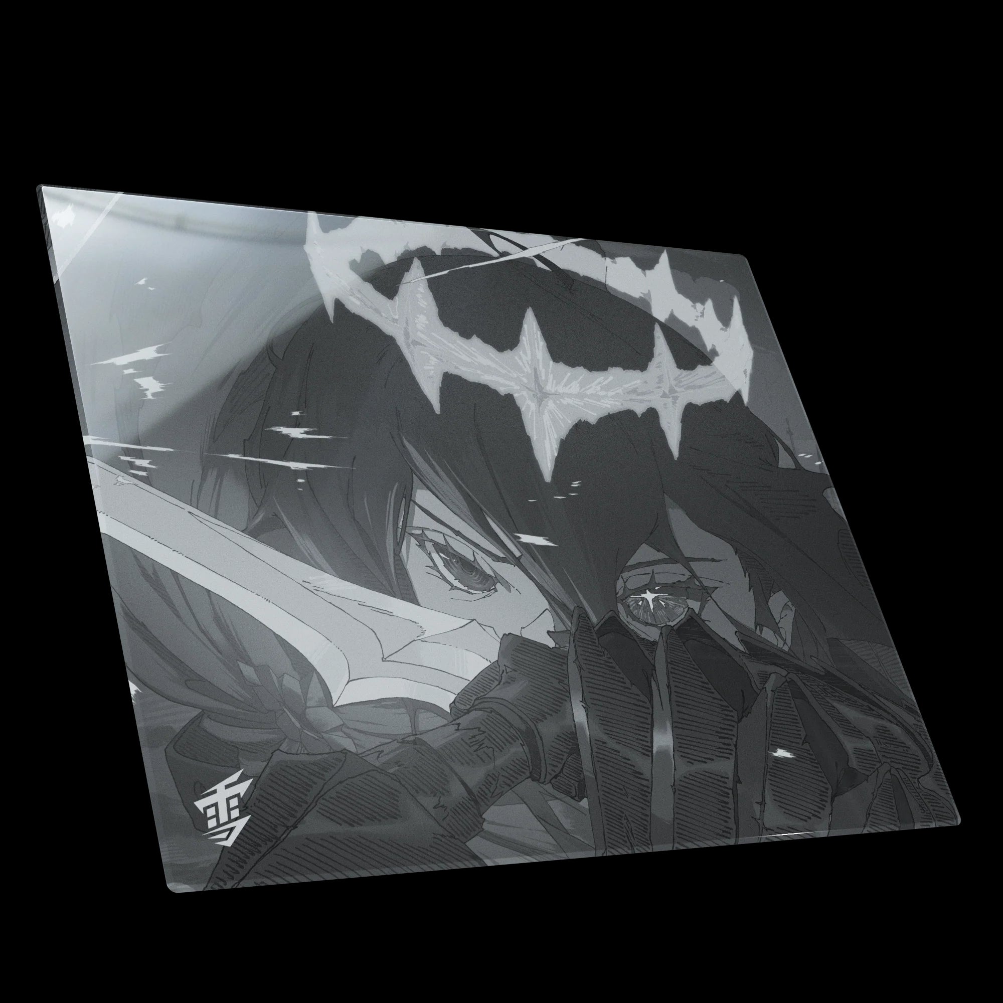 Yuki Aim-Monokuro Glass Mousepad （Pre-Order）