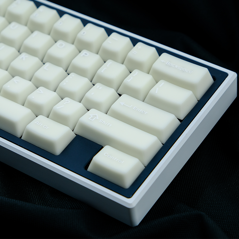 Jade White OEM Profile Double-shot molding PBT Keycap