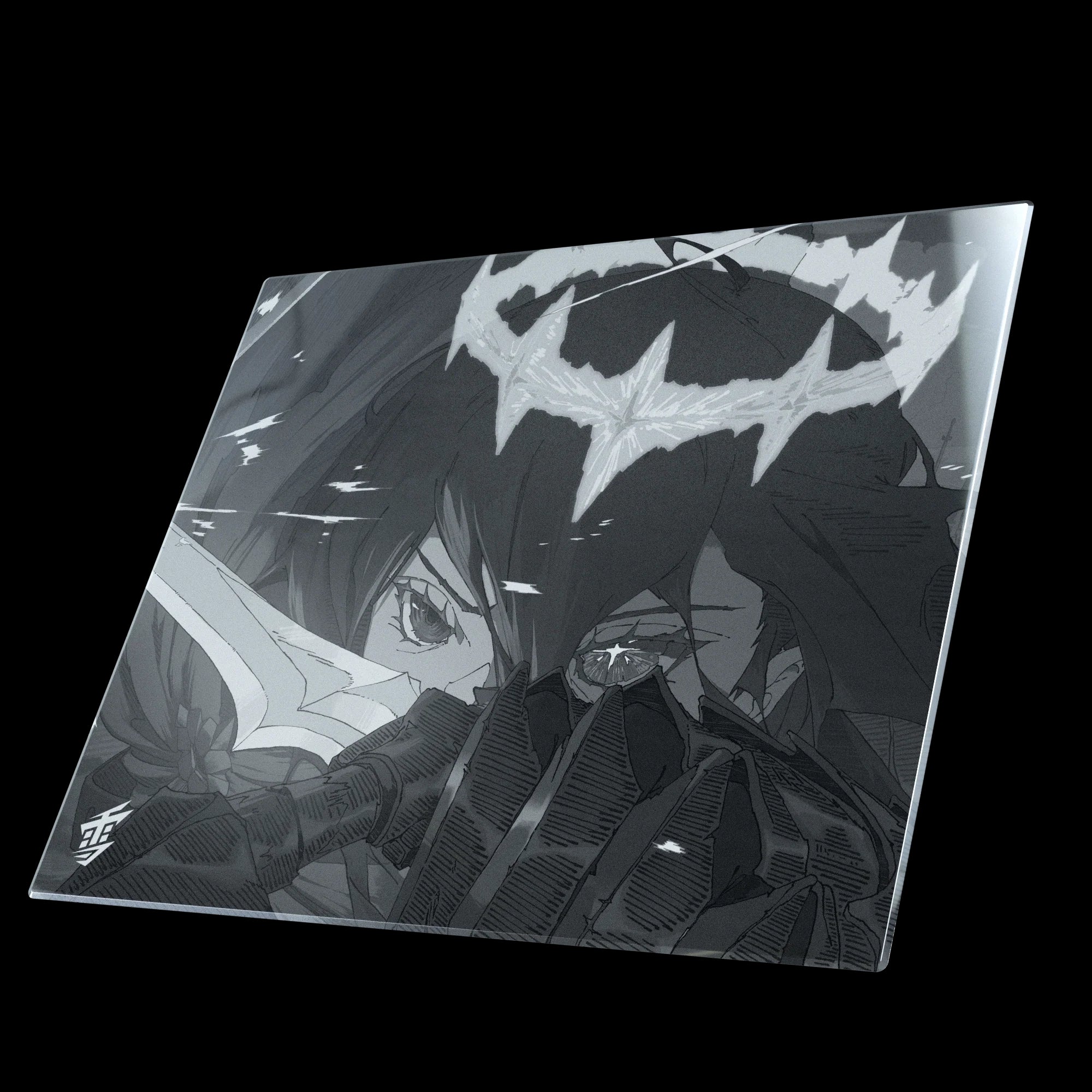 Yuki Aim-Monokuro Glass Mousepad （Pre-Order）