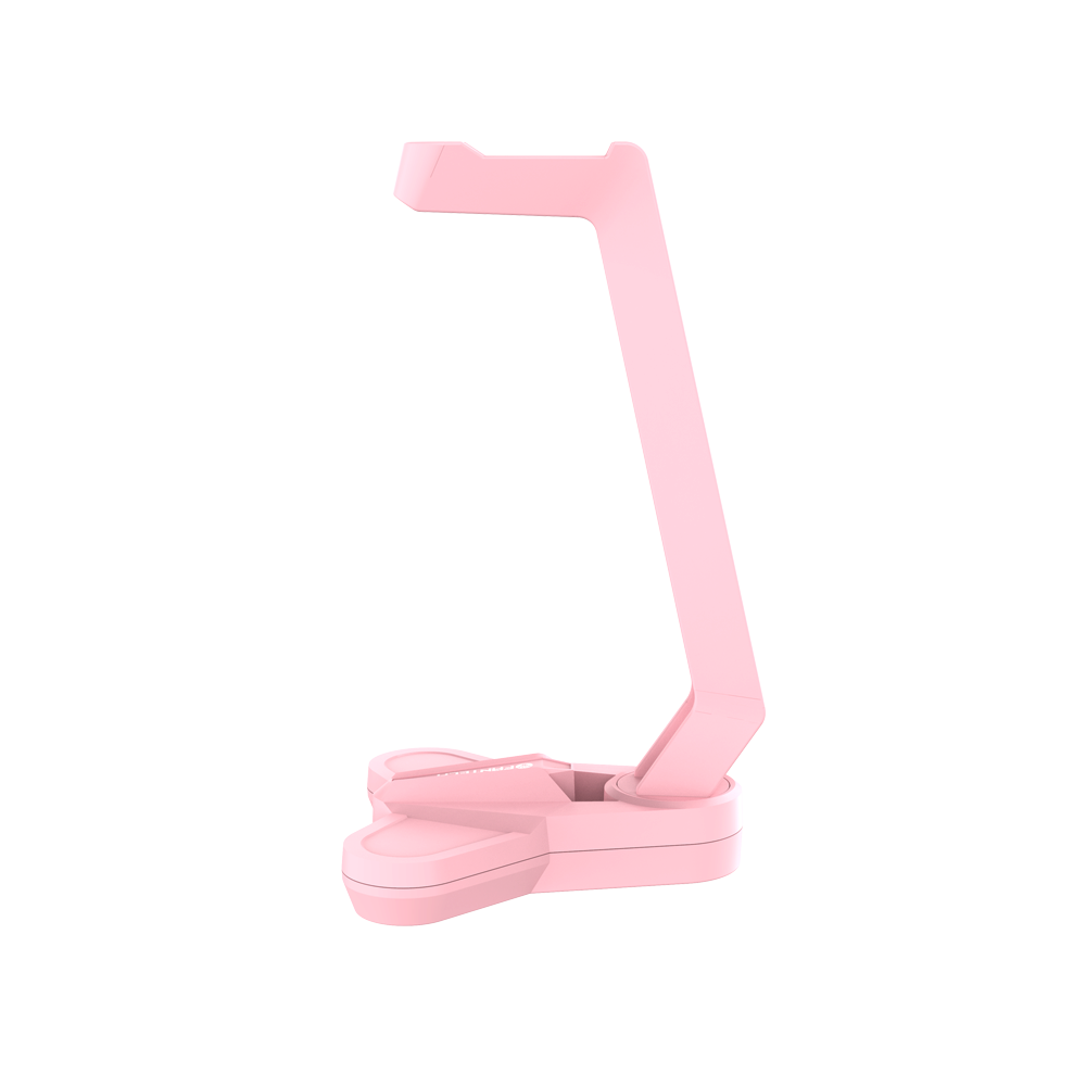 gaming headset stand, headset stands, pink headphone stand, head phone stand