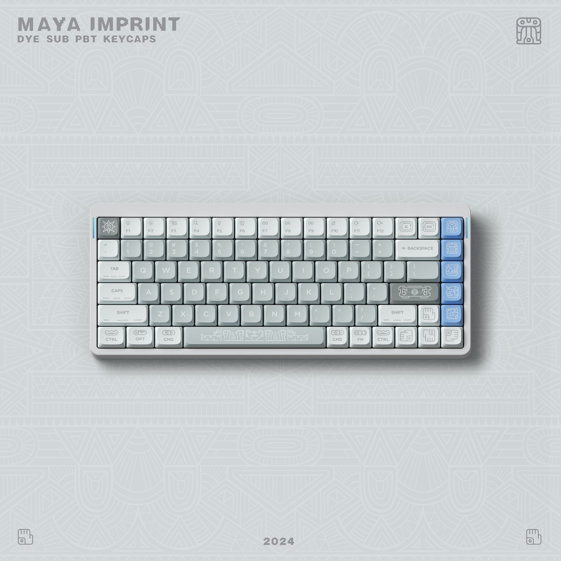 NuPhy x Keytok Maya Imprint nSA Keycaps