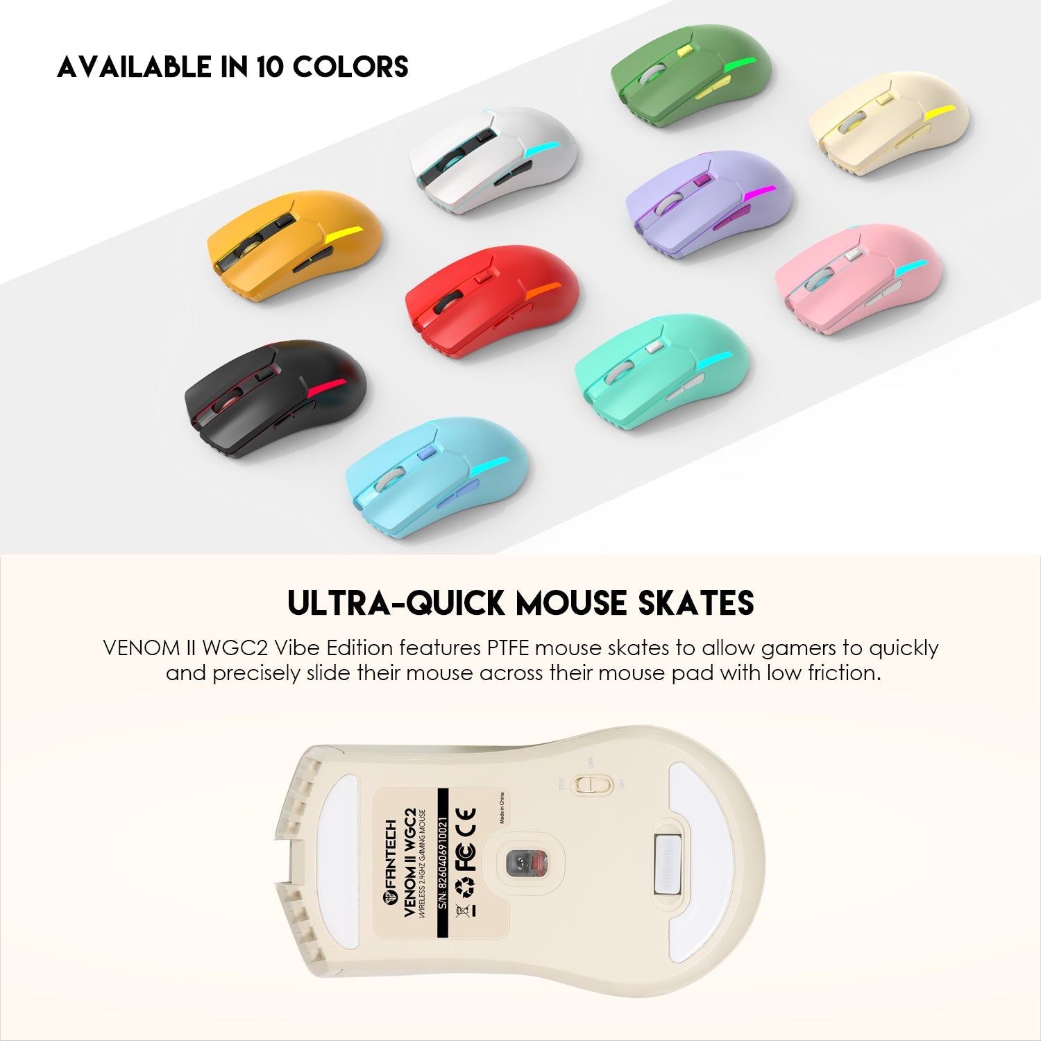 Fantech VENOM II WGC2 Wireless Gaming Mouse