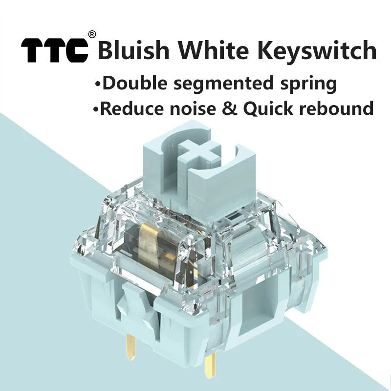 TTC Bluish White Tactile Mechanical Switch