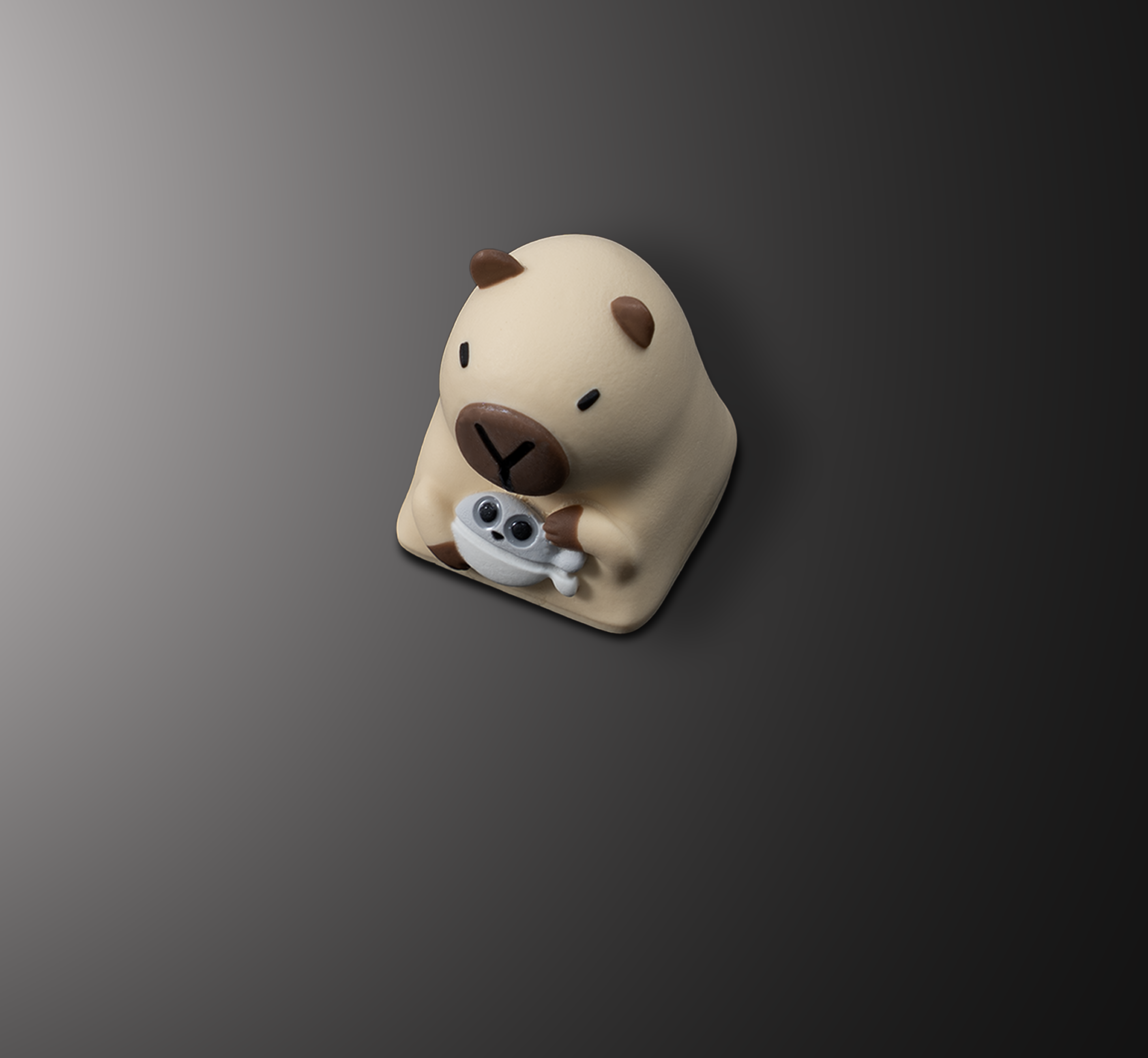 Chill Mode Capy Artisan Keycap