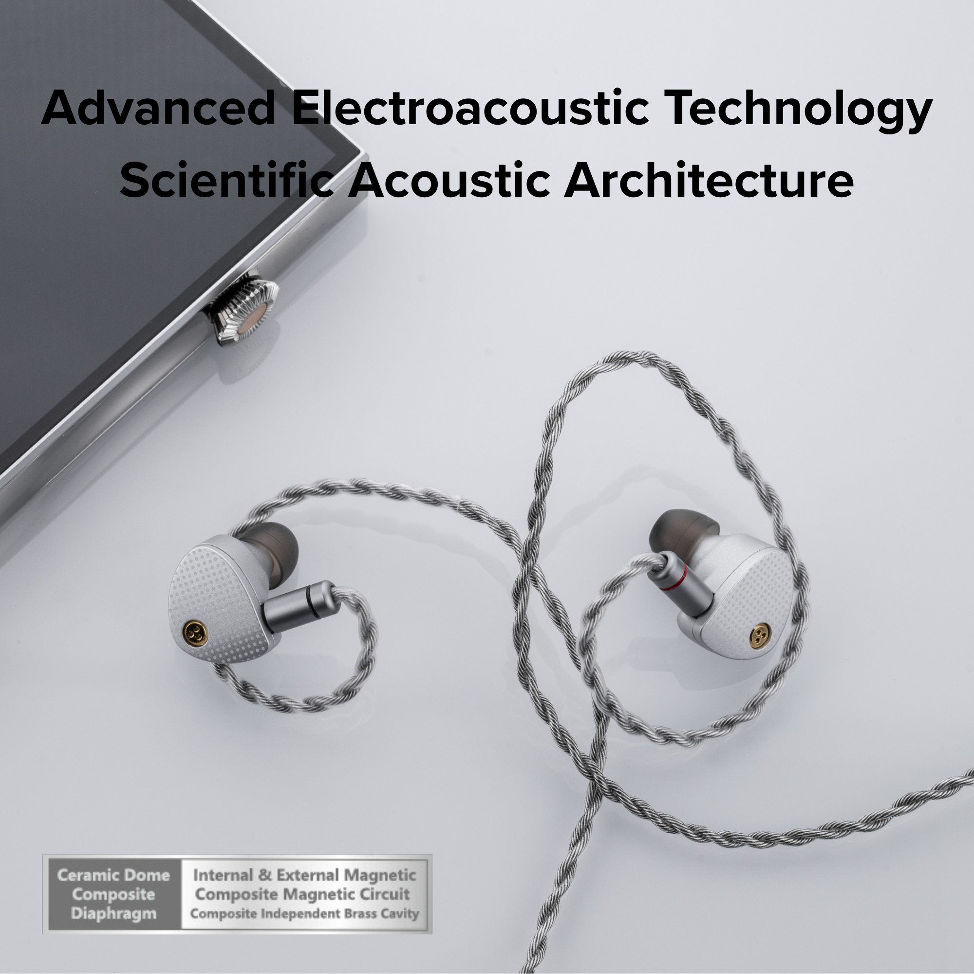 MOONDROP ARIA2 Dynamic Wired IEM In-Ear Monitor Headphones with 0.78mm 2-Pin Detachable Cable