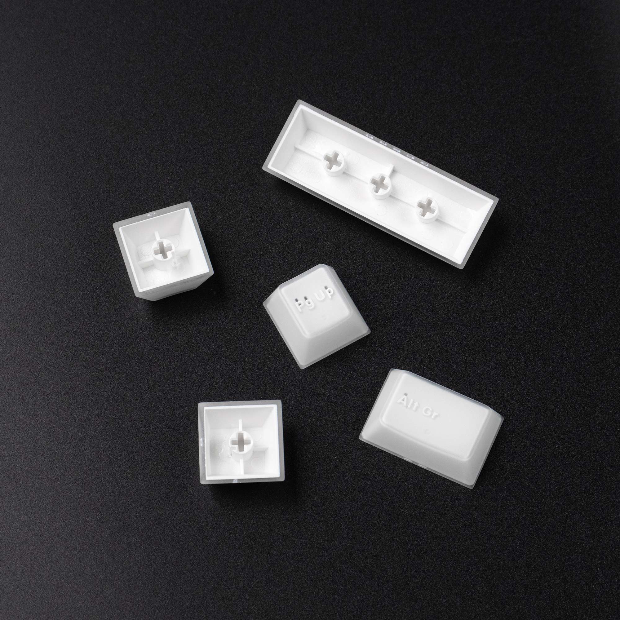 X-ray Semi-Translucent ABS Double-Shot OEM Profile Keycaps