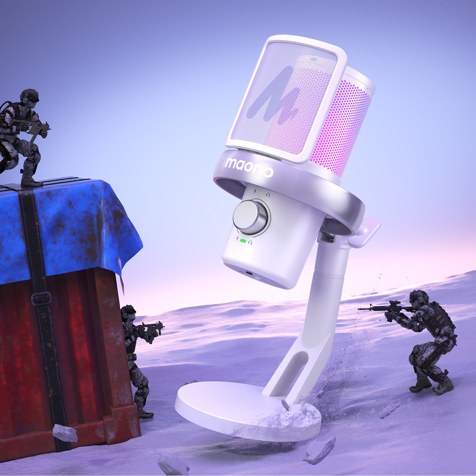 MAONO DM40 Pro USB/Wireless Gaming Desktop Microphone