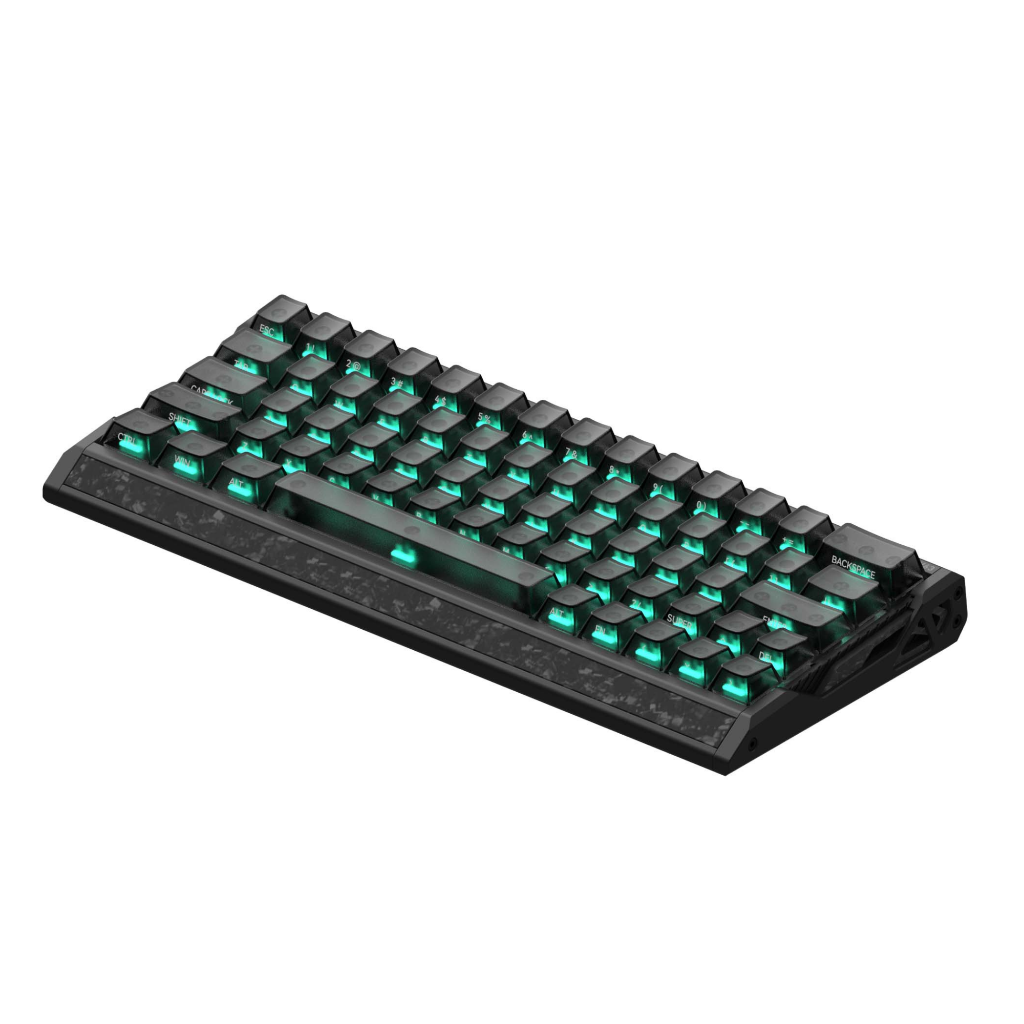 IQUNIX EV63 Hall Effect 8K RGB Wired Gaming Keyboard Pink Magnetic X Ultra Switch
