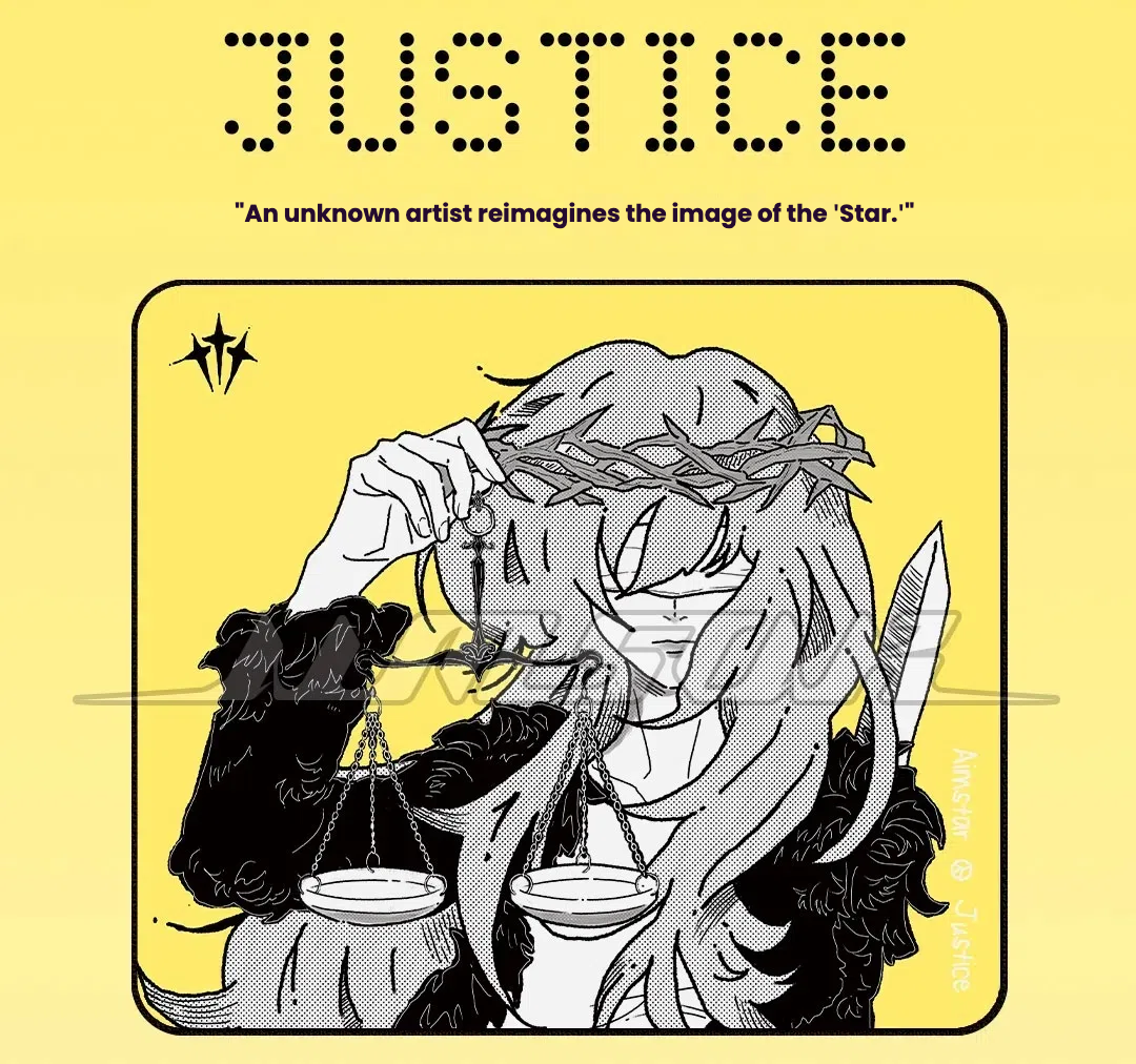 AimStar Justice SP Mousepad – Soft & Non-Slip 490mm420mm4mm Gaming Mousepad for FPS & PC Games