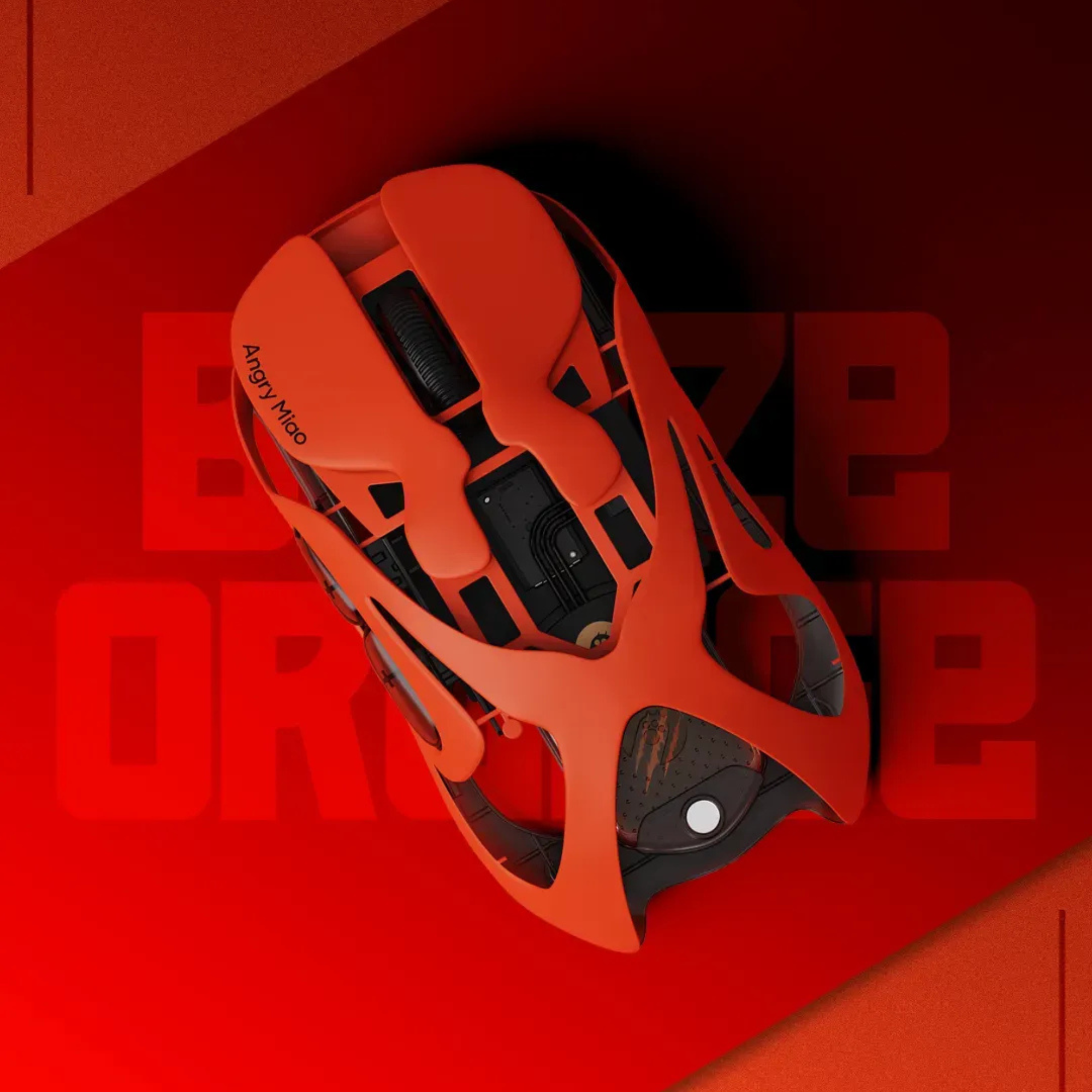 ANGRY MIAO Infinity Wireless Mouse Black