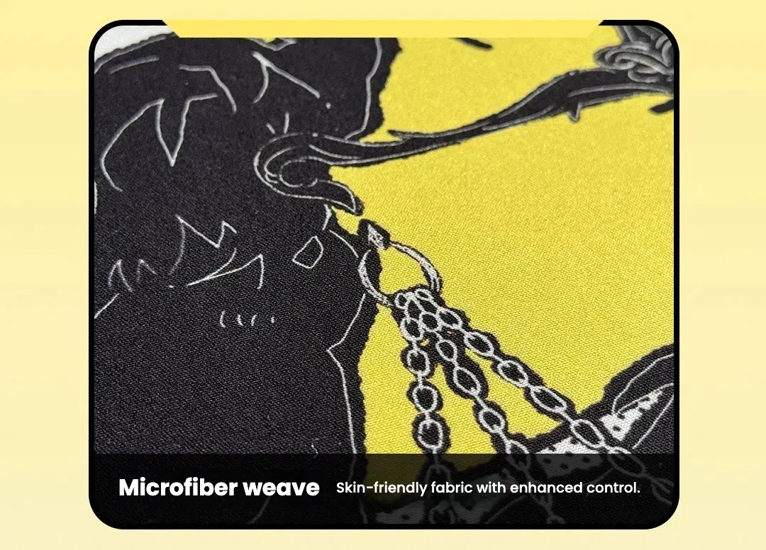 AimStar Justice SP Mousepad – Soft & Non-Slip 490mm420mm4mm Gaming Mousepad for FPS & PC Games