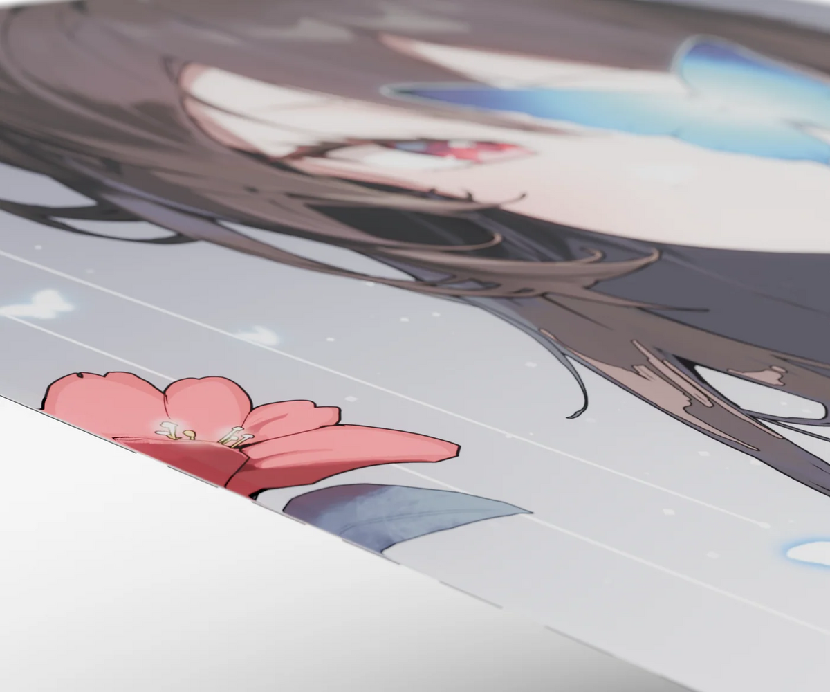 Yuki Aim x Pulsar - Superglide3 Glass Mousepad-Yuki Aim Edition（Pre-Order）