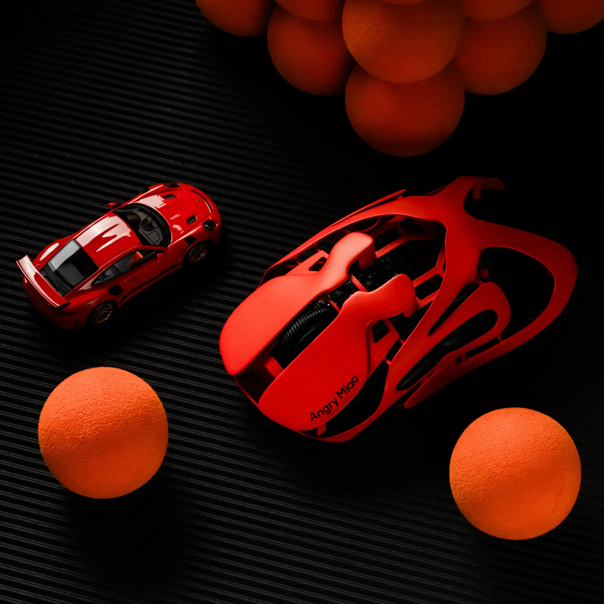 ANGRY MIAO Infinity Wireless Mouse Black