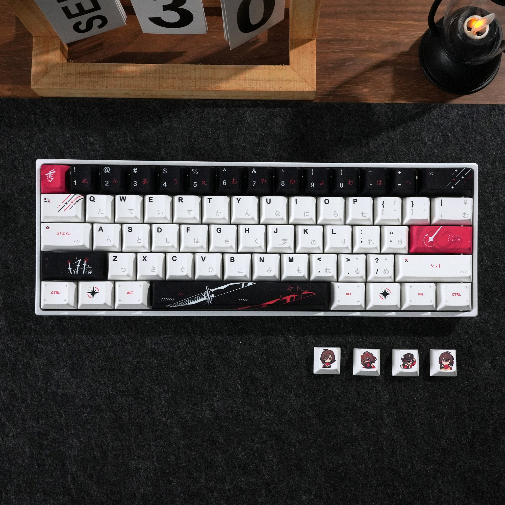 XVX yuki Aim Iseries  Keycaps
