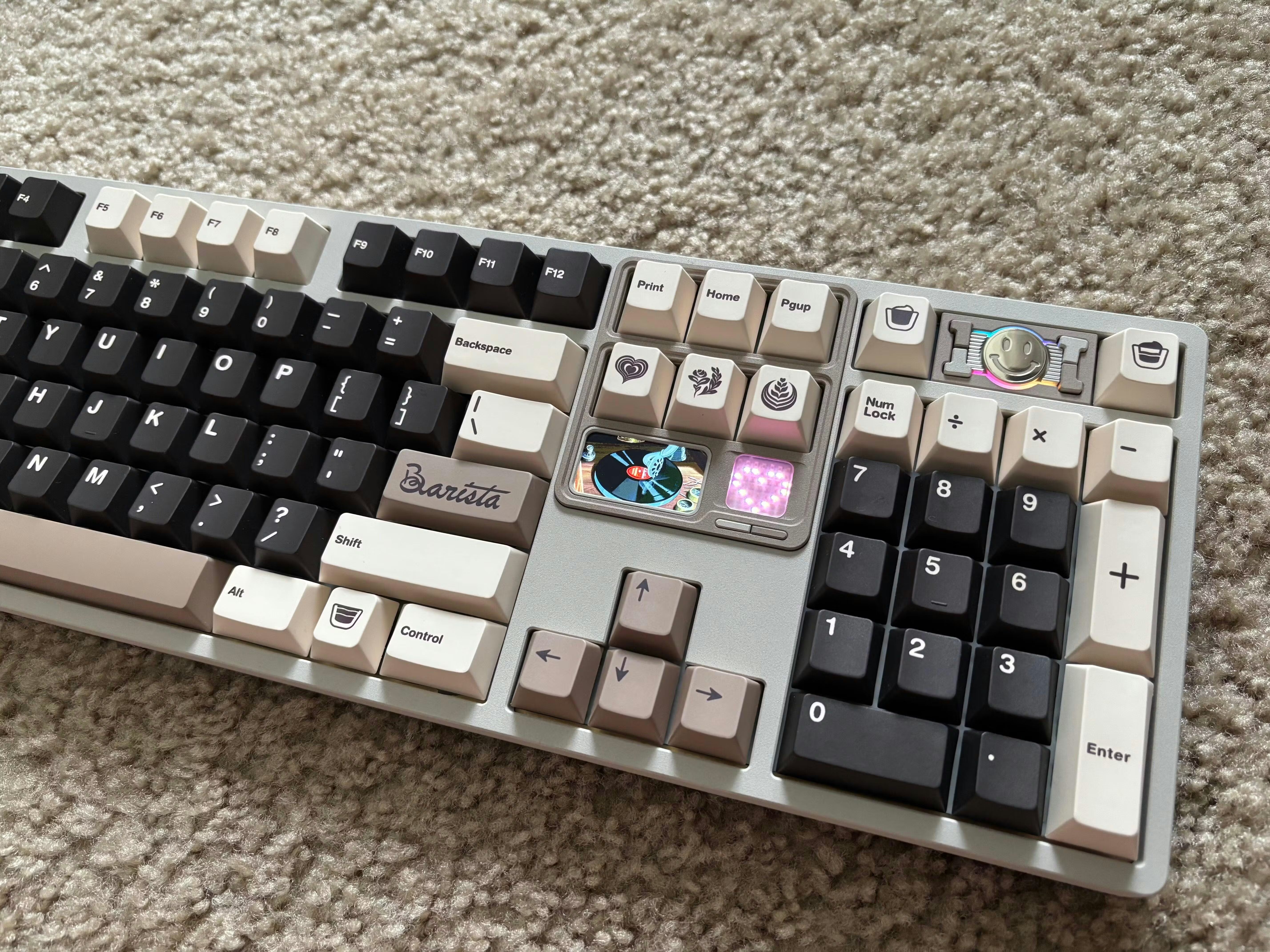 Qwertykeys QK101 Custom Wireless Mechanical Keyboard Barebone (WK Layout) (1.2mm Tri-mode Flex-cut Hotswap PCB） (Per-key RGB) (FR4 plate without cushion） (PCB-stab)