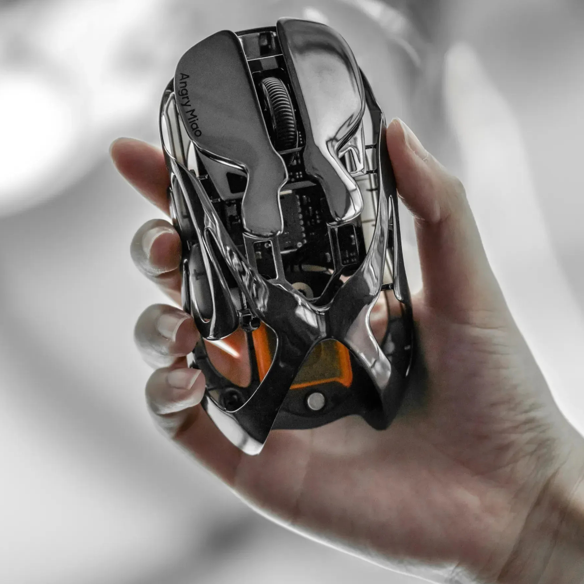 ANGRY MIAO Infinity Wireless Mouse Black