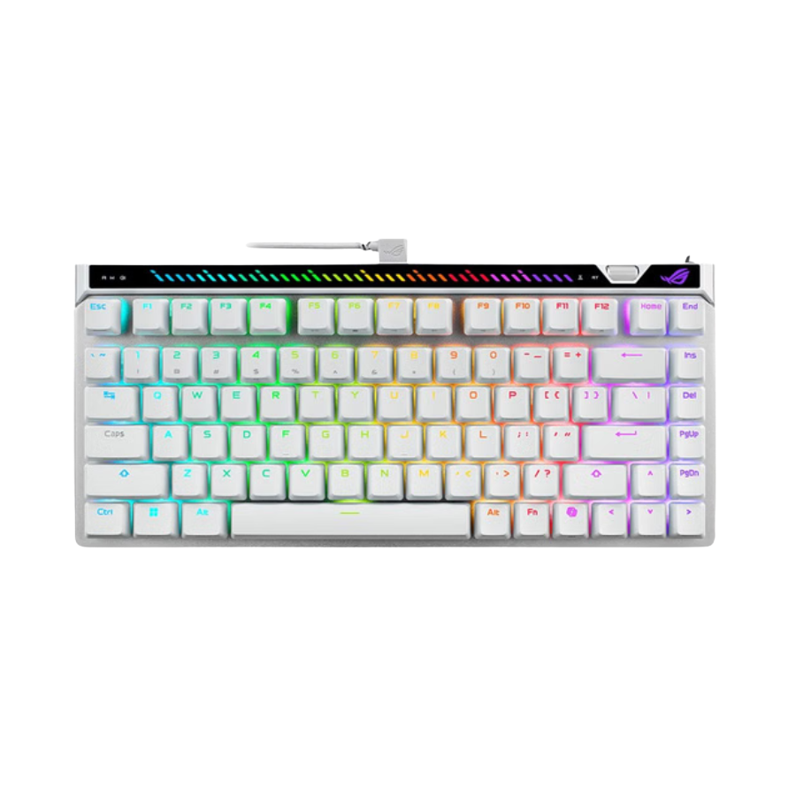 Asus ROG Falchion Ace 75 HE Gaming Mechanical Keyboard ROG HFX V2 Magnetic Hot-swappable Switches TKL 8K Polling Rate Doubleshot PBT