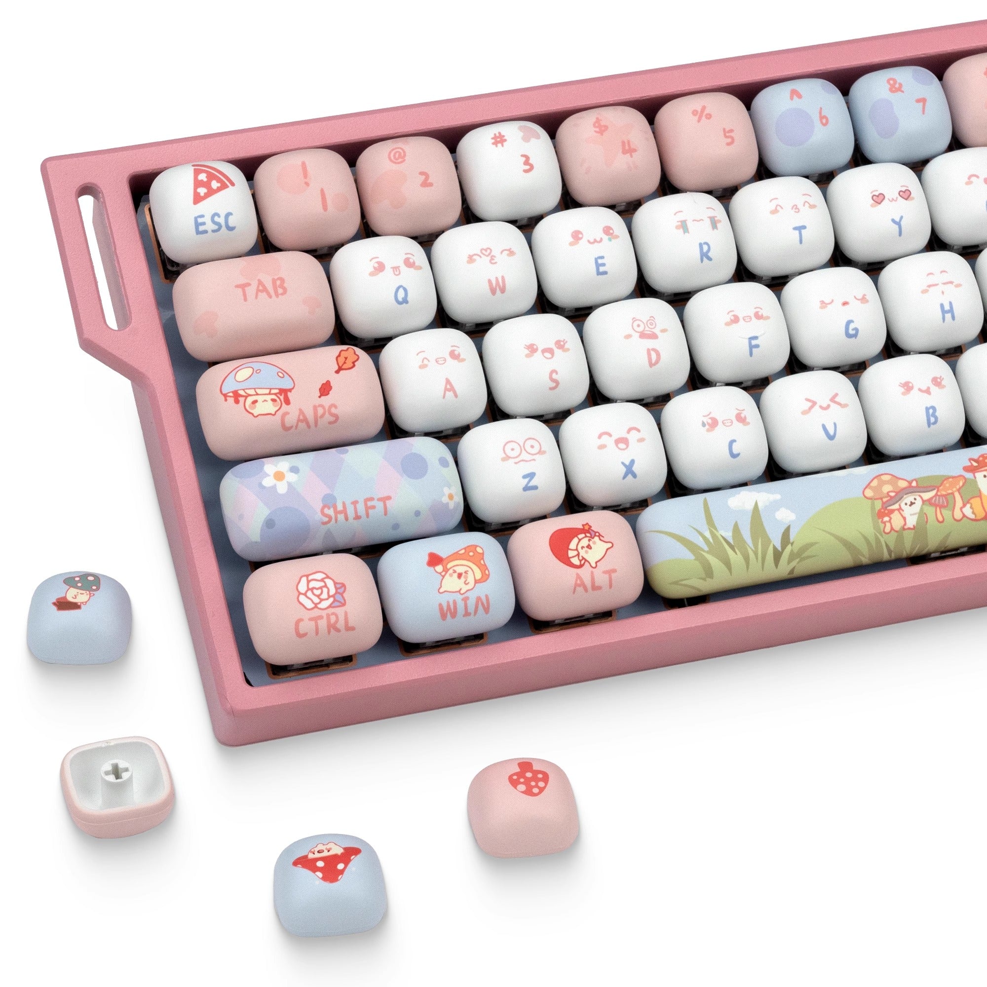 XVX Fox Party MOG Profile Dye-Sub PBT Keycap Set