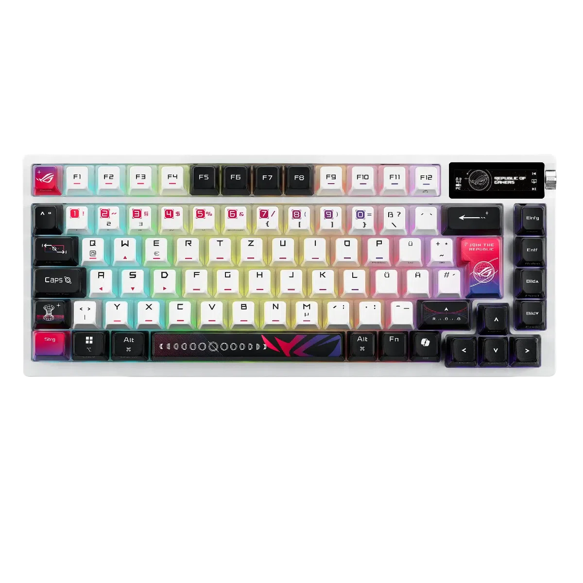 Asus ROG Azoth X Snow Switch Wireless Gaming Keyboard