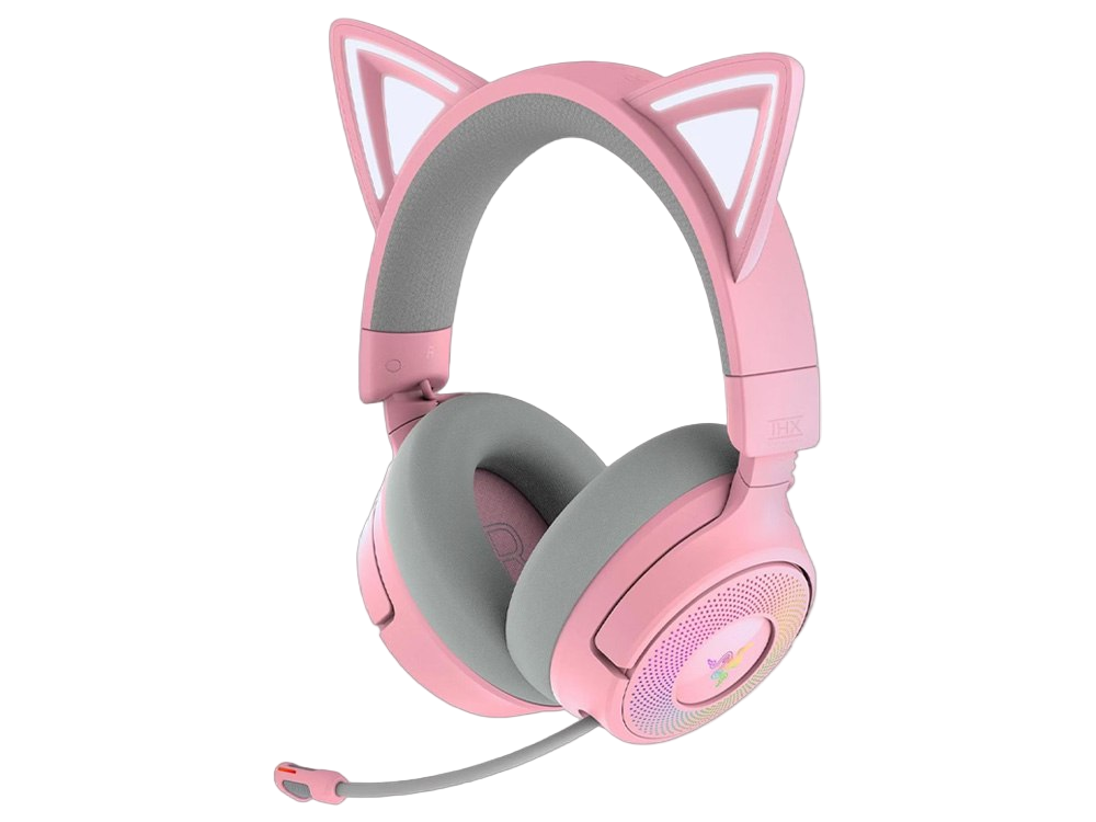 Razer Kraken Kitty V3 Pro - Wireless RGB Kitty Headset
