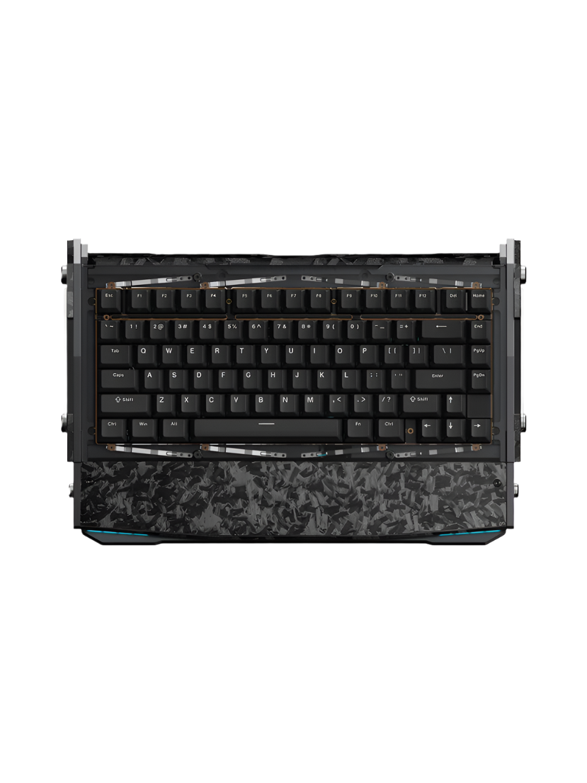 DRY STUDIO Black Diamond 75 V2 Wireless Mechanical Keyboard Advance (DR Rapid Ice Switch)