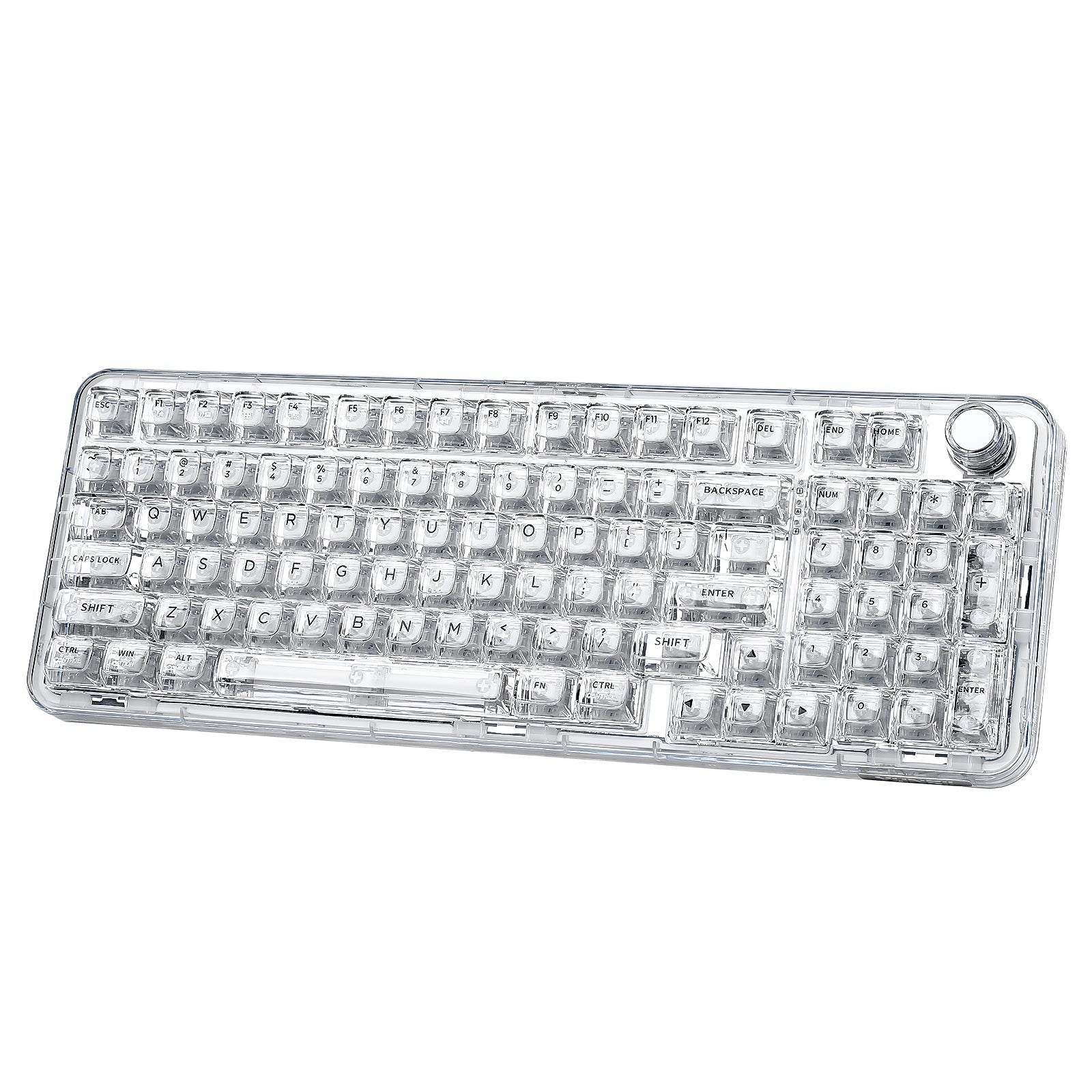 YUNZII X98 Transparent QMK/VIA Wireless Mechanical Keyboard