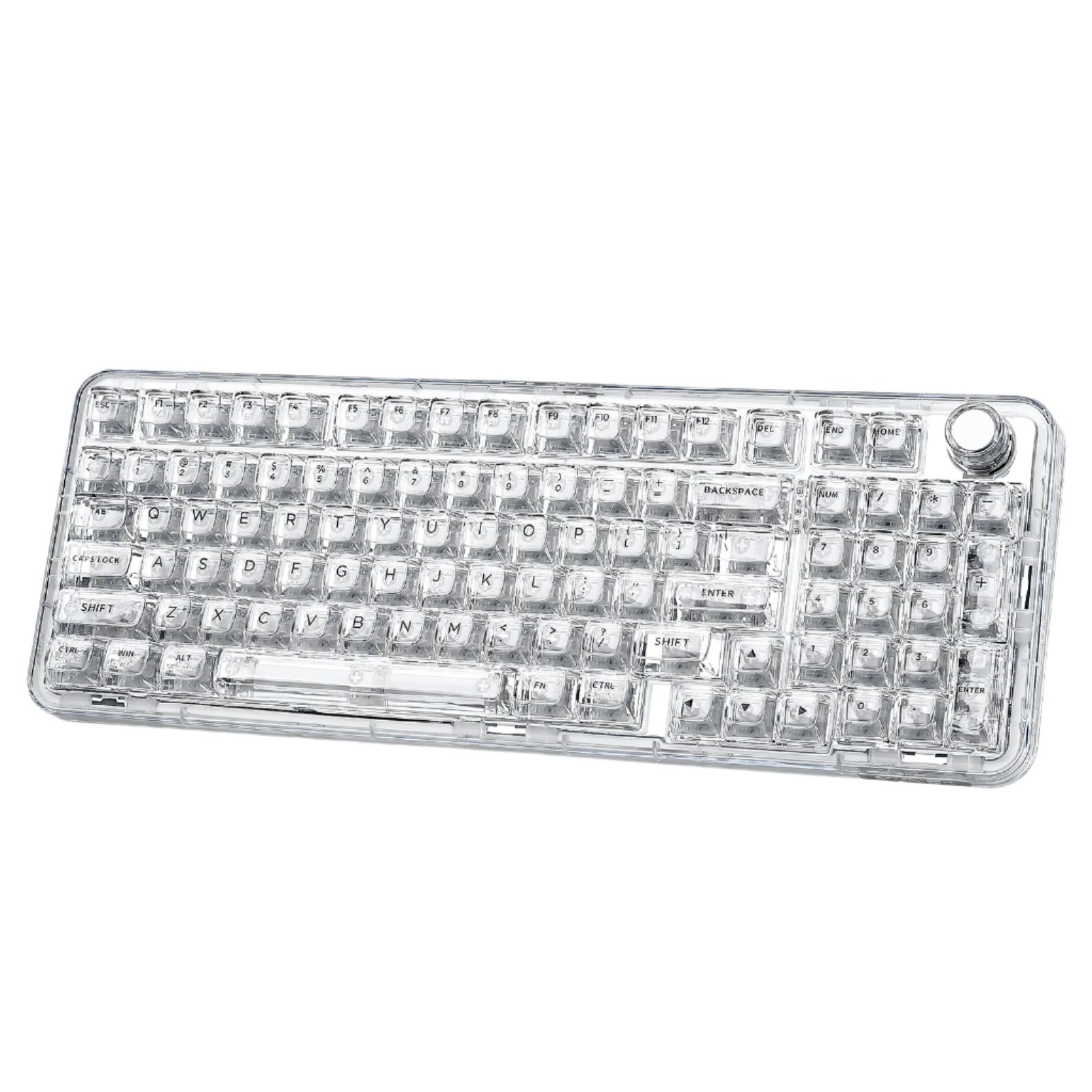 YUNZII X98 Transparent QMK/VIA Wireless Mechanical Keyboard
