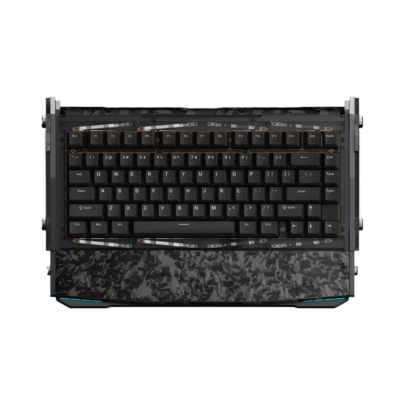 DRY STUDIO Black Diamond 75 V2 Wireless Mechanical Keyboard Advance (DR Rapid Ice Switch)