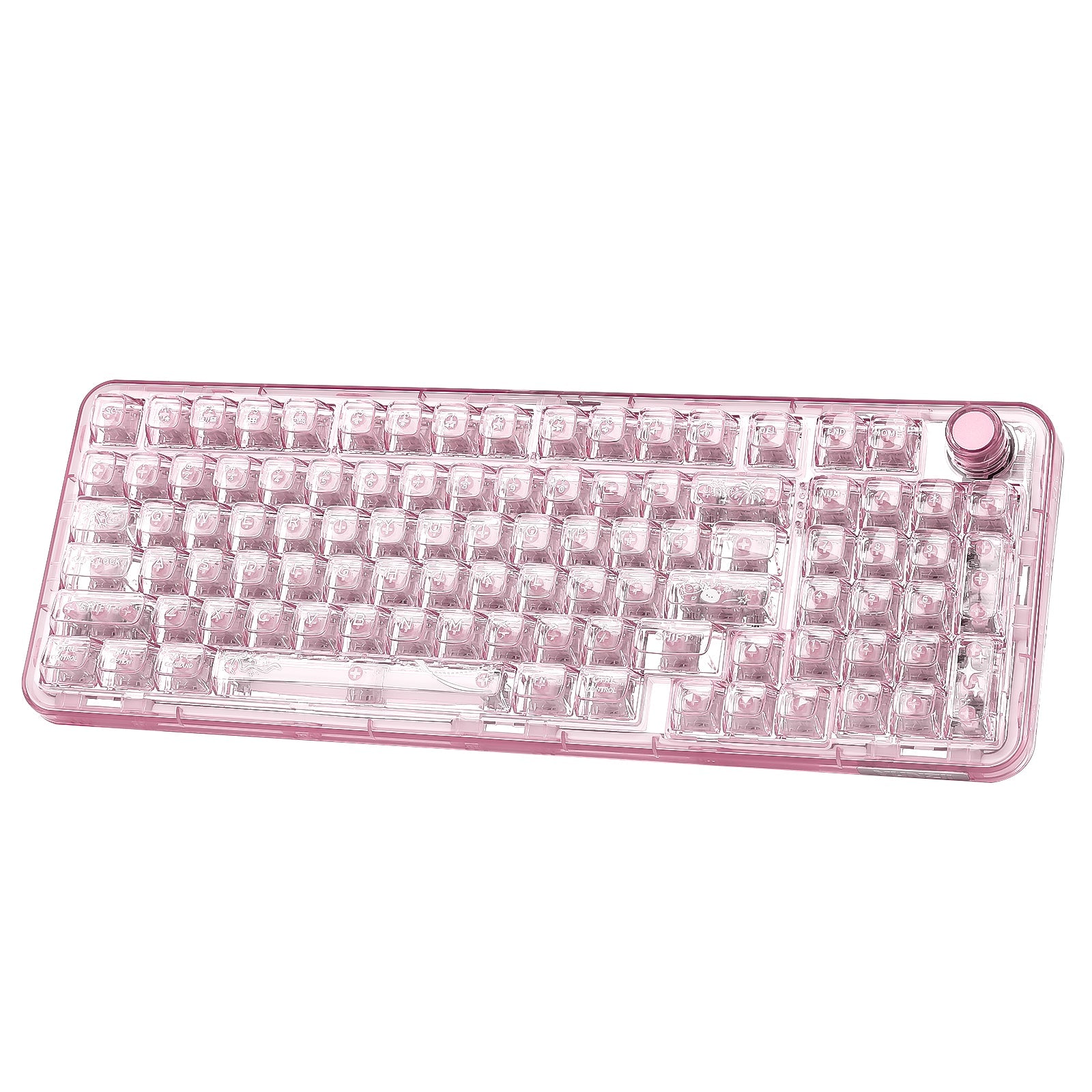 YUNZII X98 Transparent QMK/VIA Wireless Mechanical Keyboard