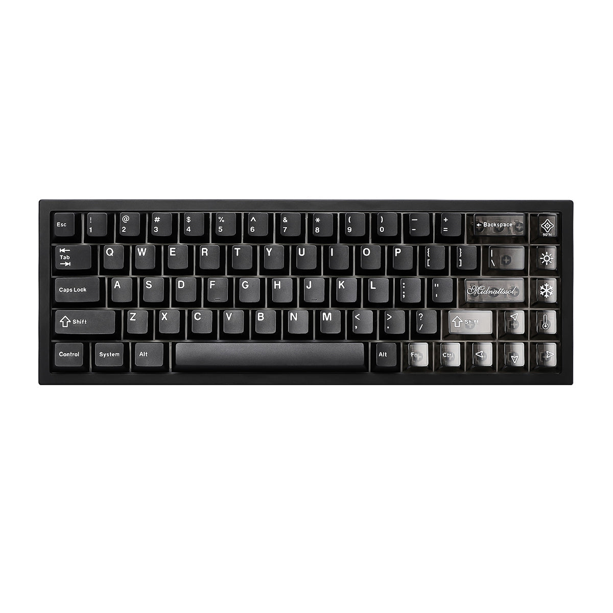 YUNZII AL65 QMK/VIA Hollow Gasket Wireless Mechanical Keyboard