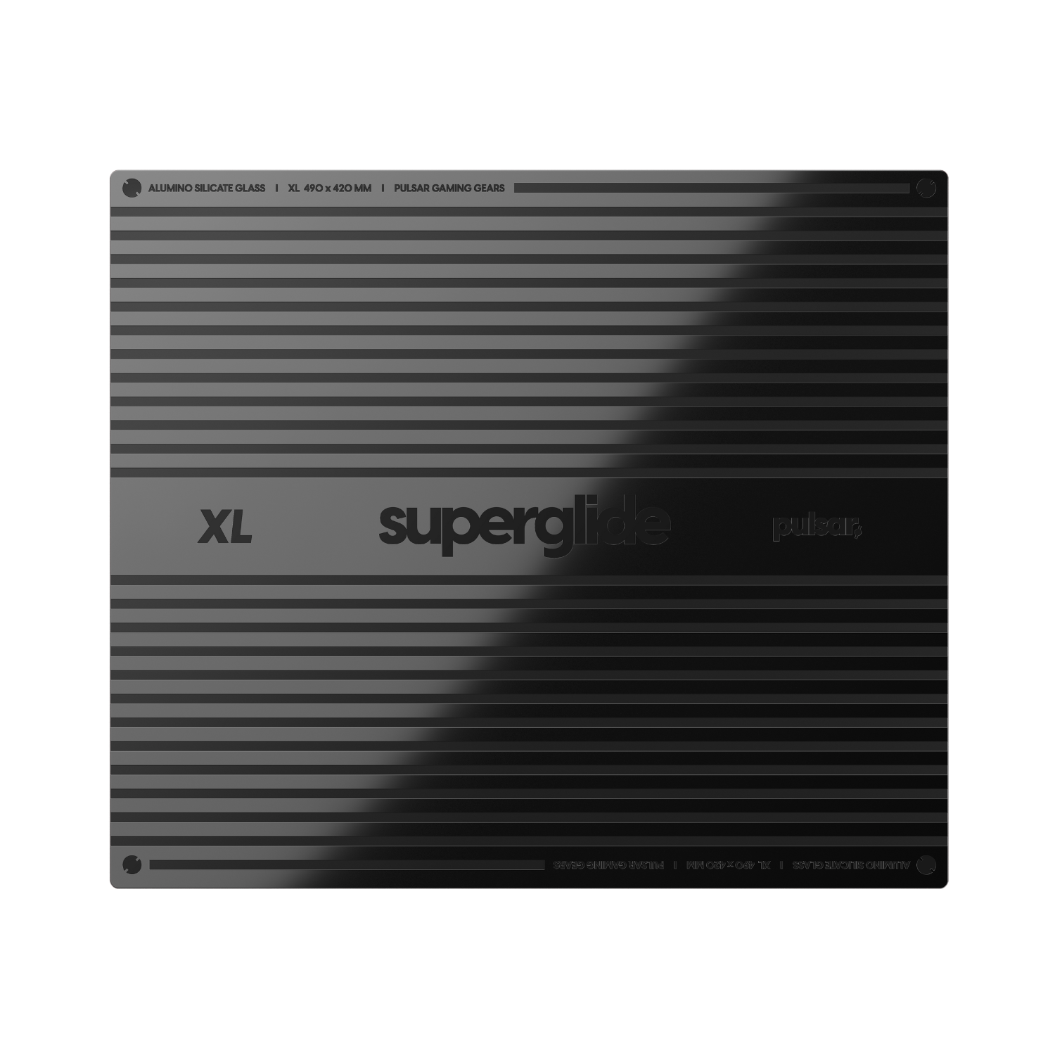 Pulsar Superglide v2 Glass 490x420x1.5mm XL Mouse Pad