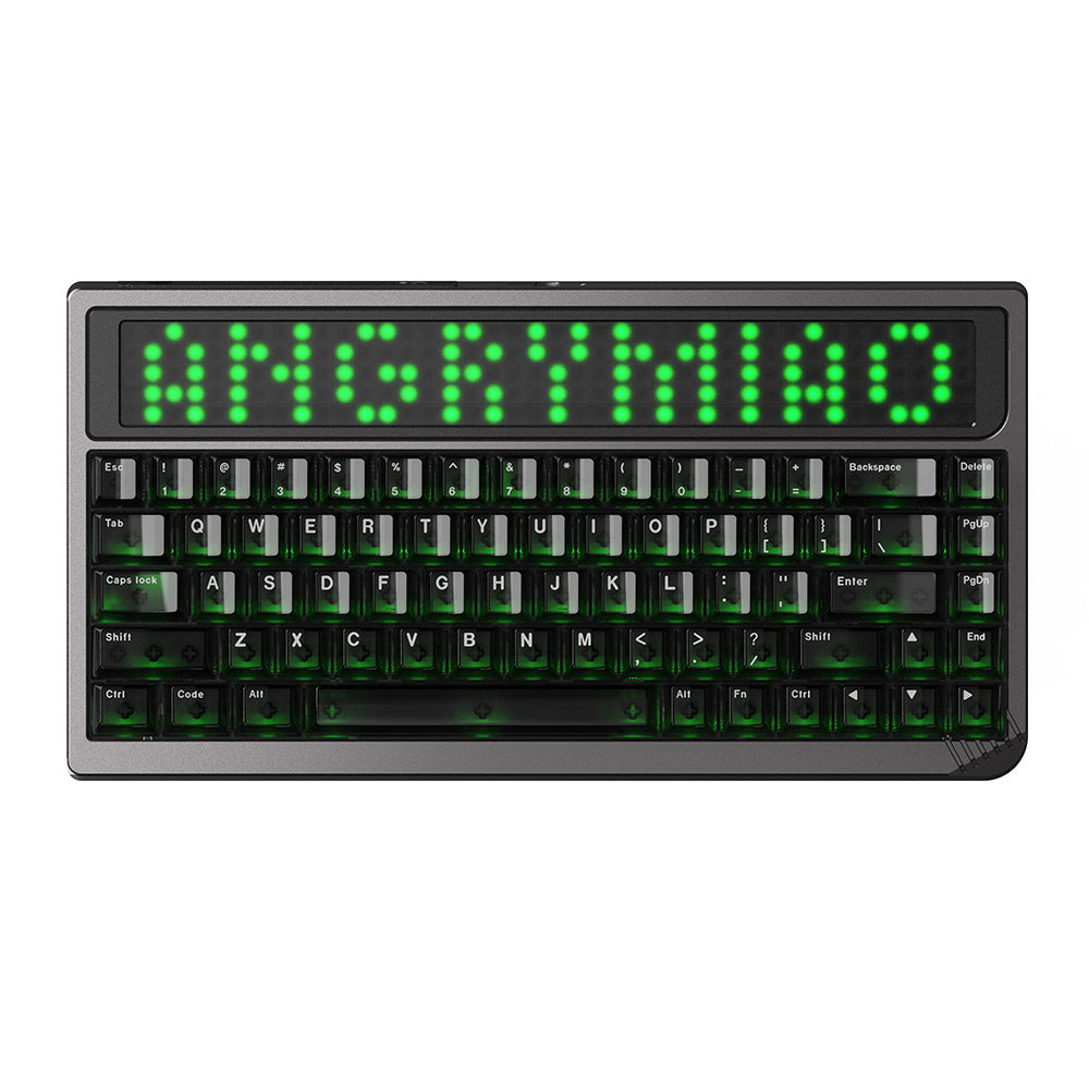 ANGRY MIAO AM RGB 65 Wireless Mechanical Keyboard (Icy Silver Pro V2 Switch)