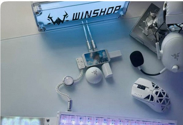 Winshop Two-To-Four 8K Gaming Cable White