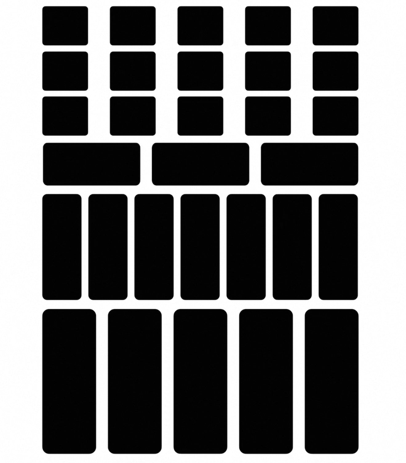 MEOW Mouse Grip Tape  Ultragrip 010 Grip Tape Shape 1