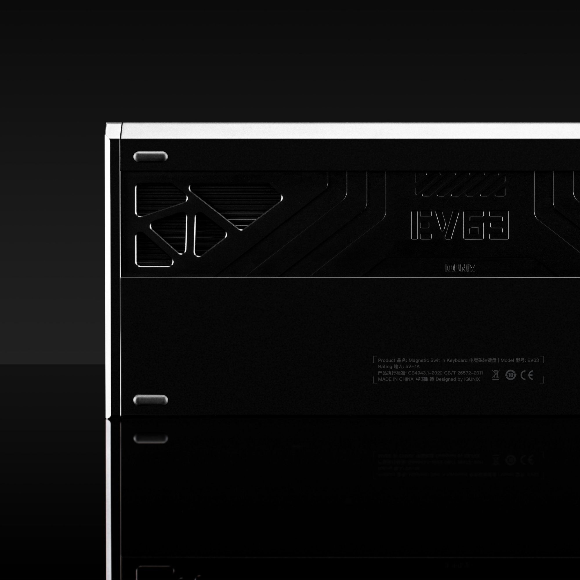 IQUNIX EV63 Hall Effect 8K RGB Wired Gaming Keyboard