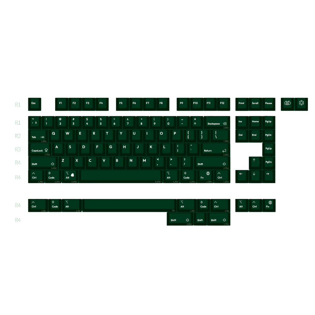 LeleLab Gems PC Keycaps Set