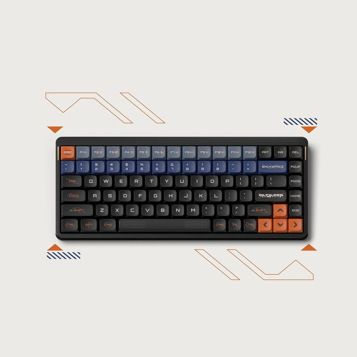 Nsa Keycaps Nuphy x Keytok Space Engineer nSA Dye-sub PBT Keycaps – Keydom