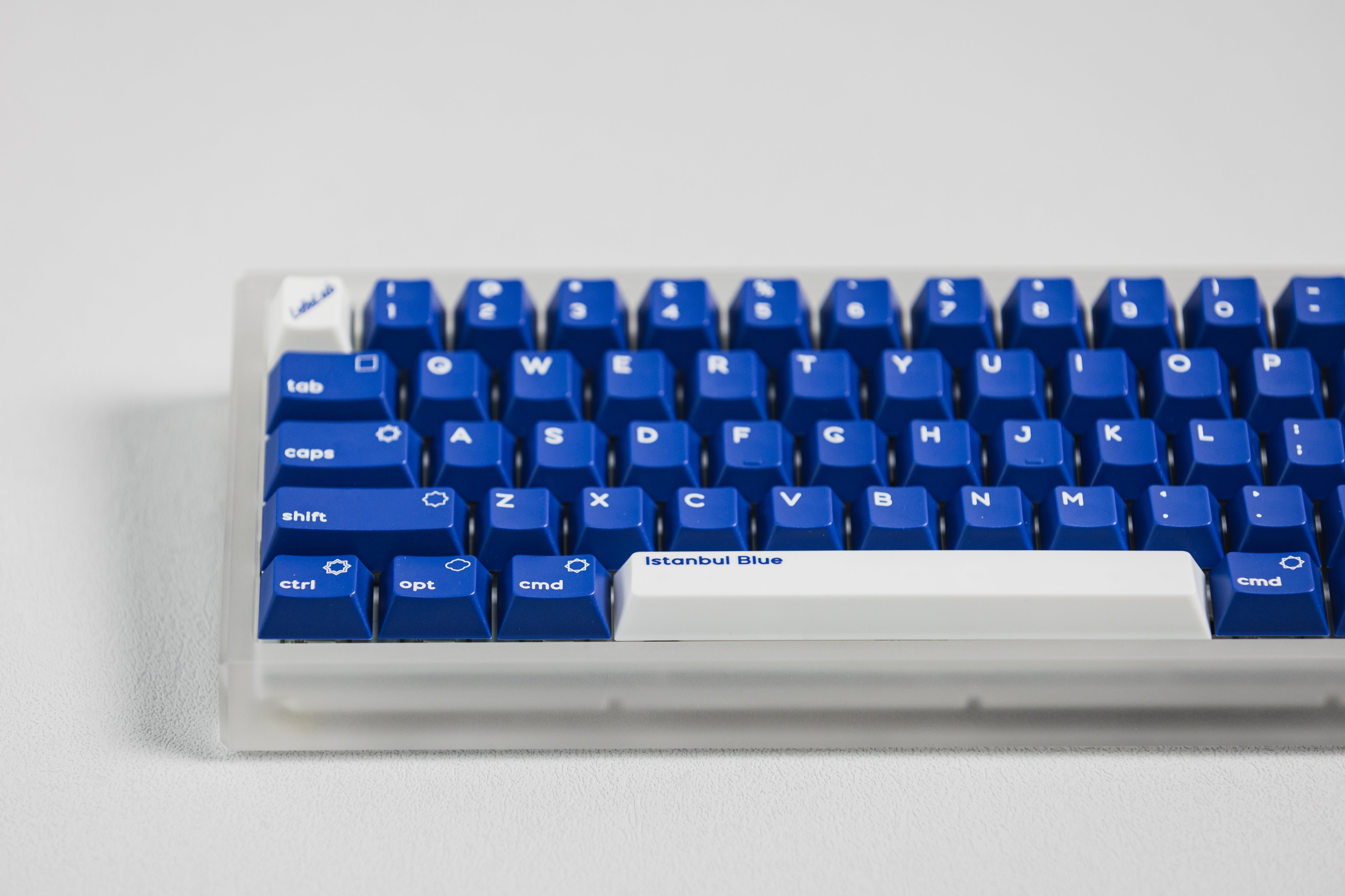 LeleLab Istanbul Blue Keycap Set Base Kit