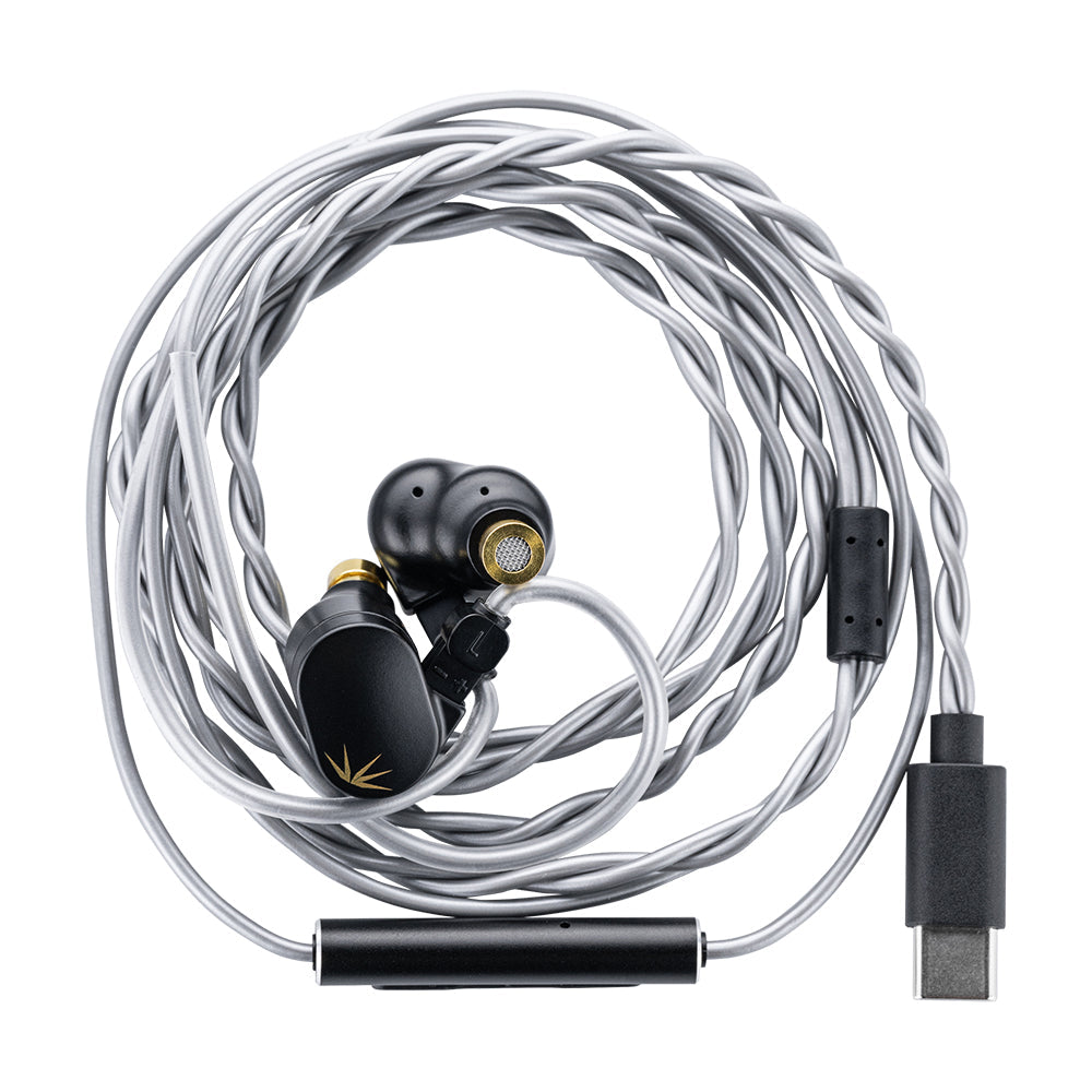 MOONDROP CHU II DSP USB-C Dynamic Wired  IEM In-Ear Monitor Headphones